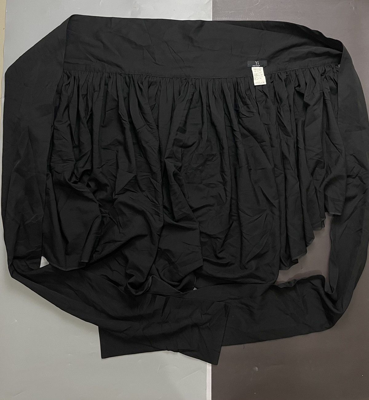 Yohji Yamamoto Y’s yohji yamamoto assymetric front tie wool skirt Size 30" / US 8 / IT 44 - 7 Thumbnail