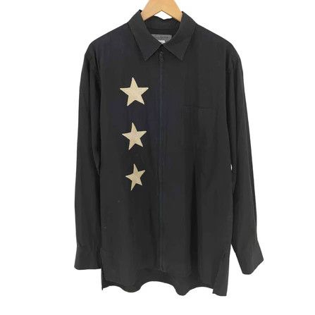 Yohji Yamamoto Yohji Yamamoto POUR HOMME 06AW archive stars zip shirts Size US L / EU 52-54 / 3 - 1 Thumbnail