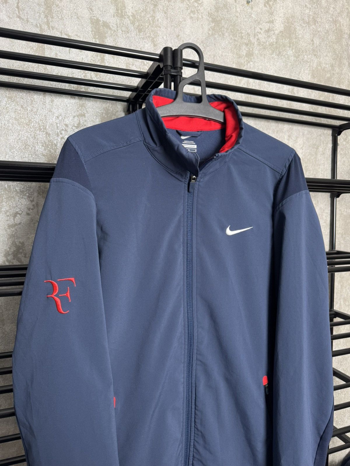 Nike Nike Roger Federer RF Tennis Track Jacket Size US M / EU 48-50 / 2 - 2 Thumbnail