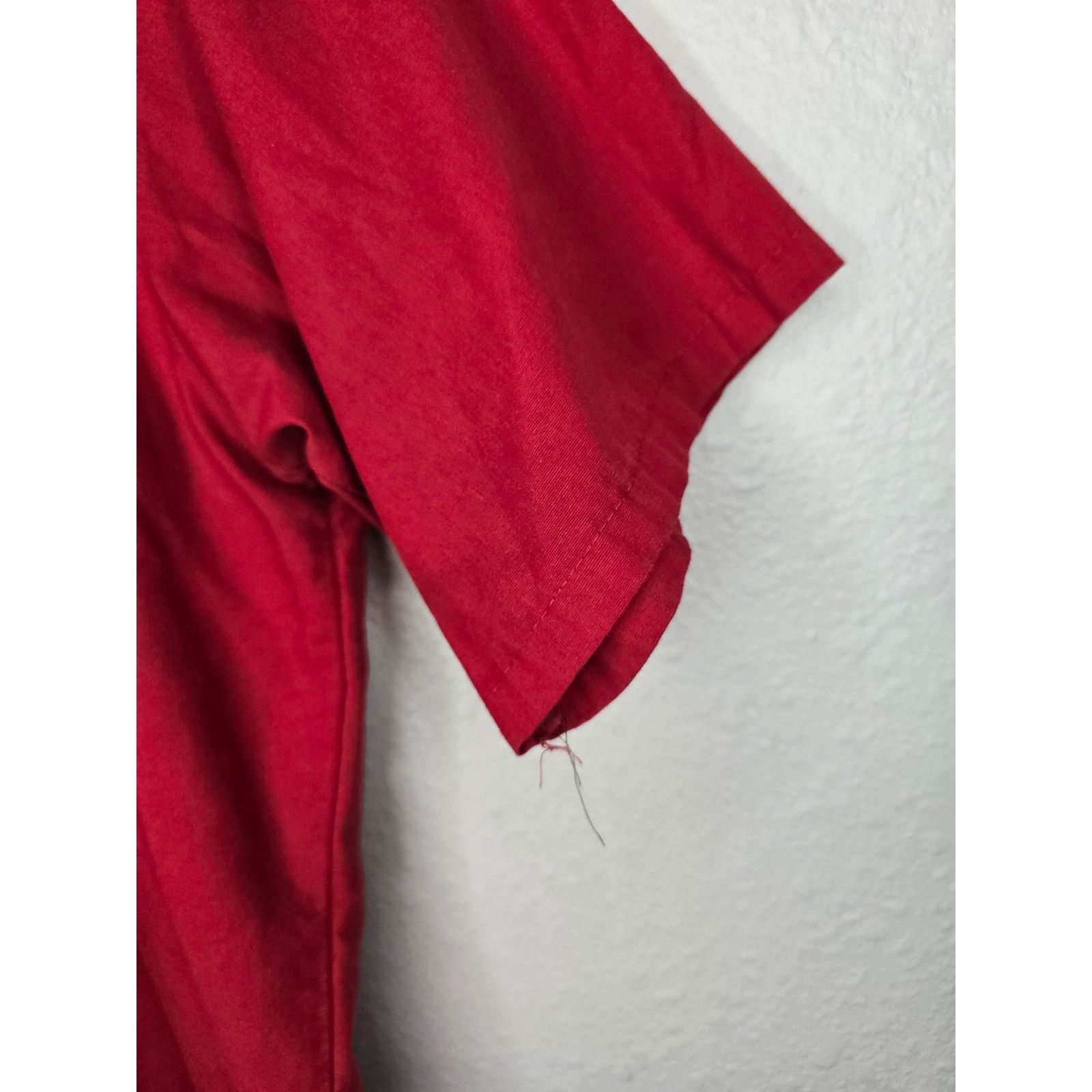Vintage Vintage Red Kap Button Down L Red Workwear Pocket Shirt Size US L / EU 52-54 / 3 - 6 Thumbnail