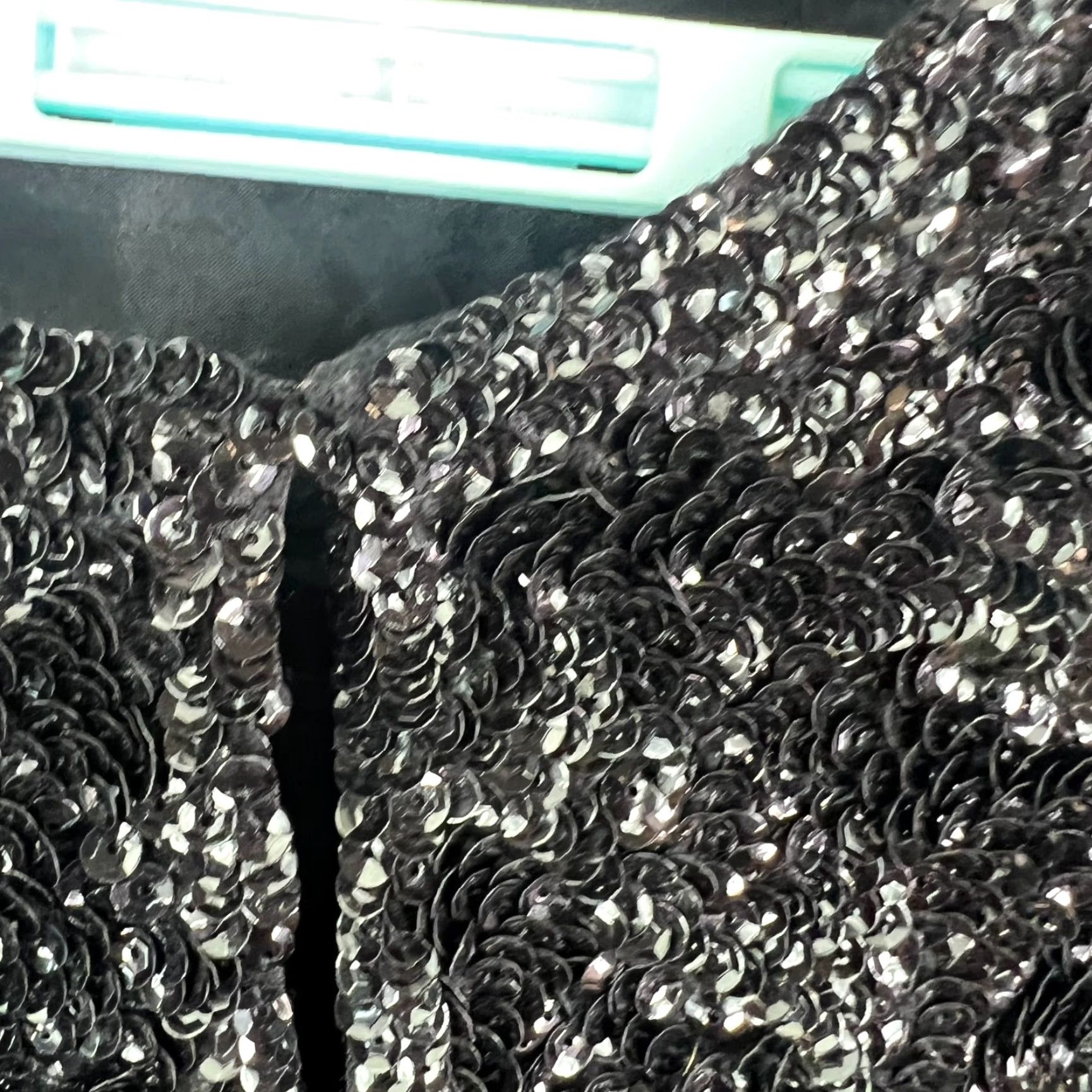 Vintage VTG 60's Sequin British Crown Top Womens Cardigan Colony of Hong Kong Size 42 L Size L / US 10 / IT 46 - 4 Thumbnail