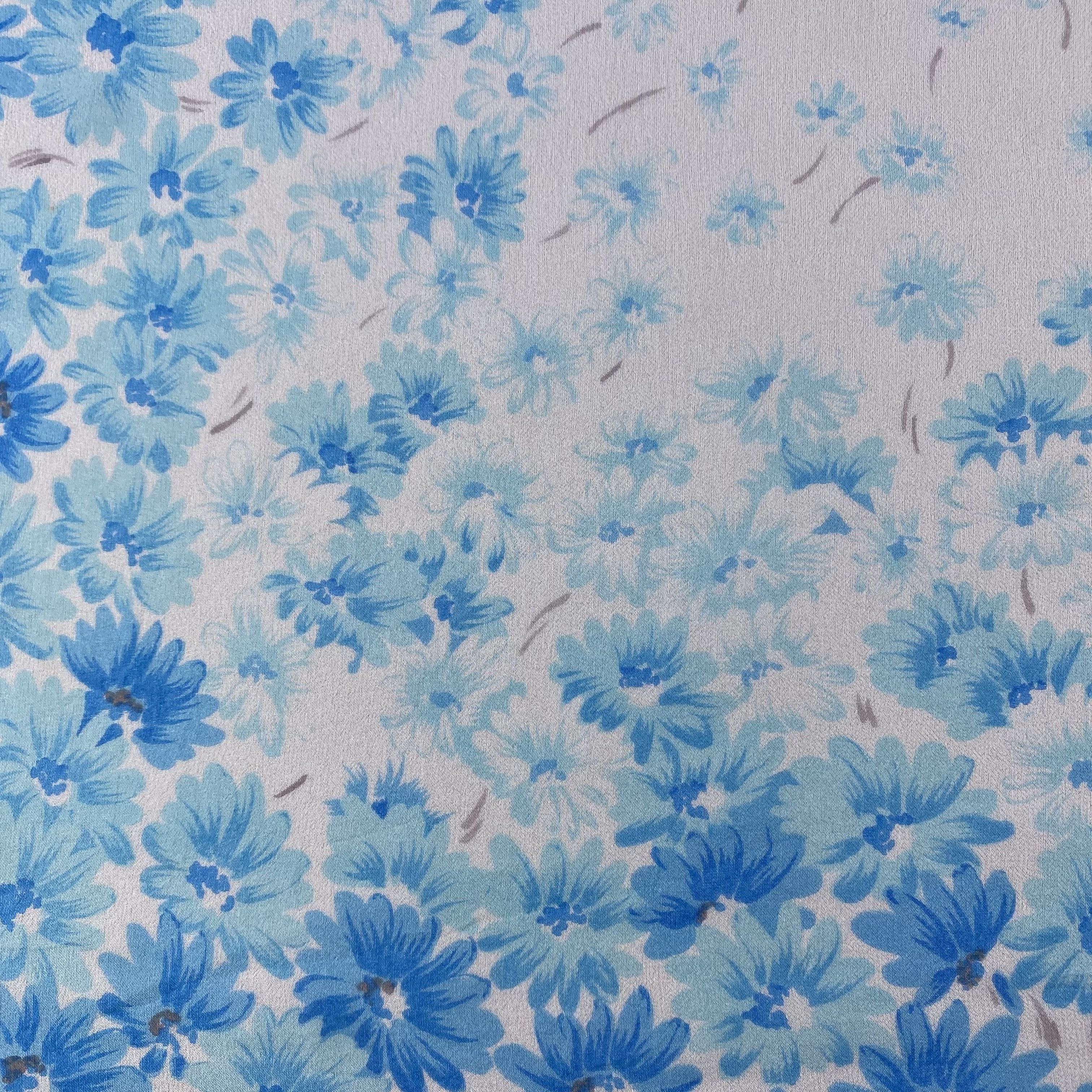 Japanese Brand × Vintage Vintage Japanese Brand Floral Silk Scarf SS099 Size ONE SIZE - 5 Thumbnail