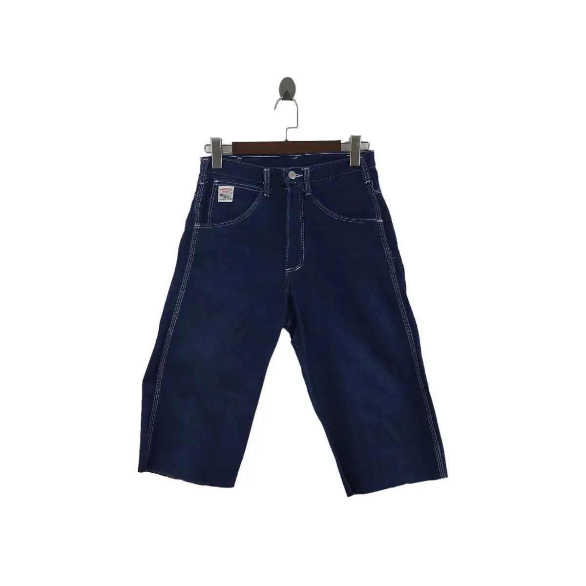 Pointer Vintage 70’ POINTER BRAND Made In USA Short Denim Jeans Size 28" / US 6 / IT 42 - 1 Thumbnail