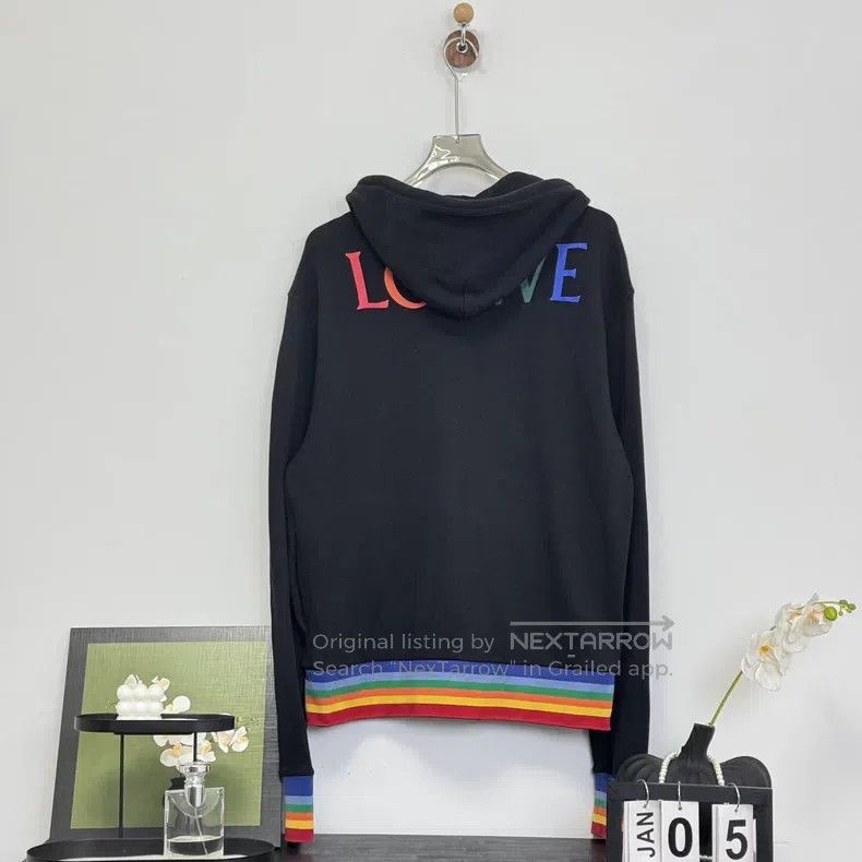 Loewe Loewe Rainbow letter logo zipper hoodie Size M / US 6-8 / IT 42-44 - 3 Thumbnail