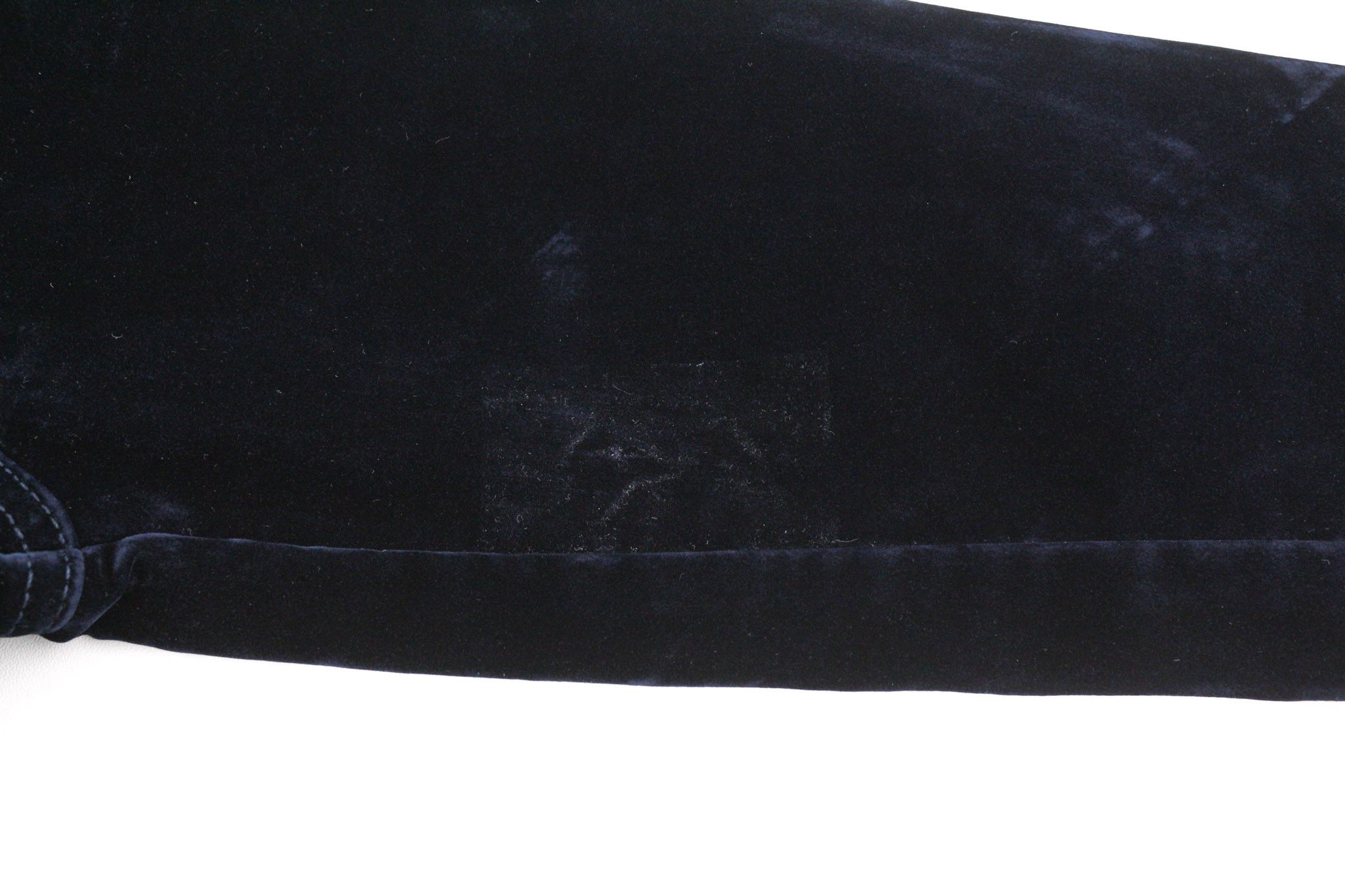 Nudie Jeans TOVE M Blue Velvet Polo Dark Long Sleeve Jacket 82422 Size US M / EU 48-50 / 2 - 11 Thumbnail