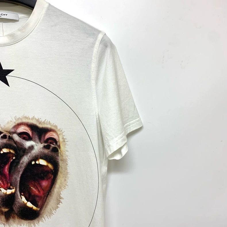 Givenchy Givenchy Twin Monkey Short Sleeve T-Shirt 2506-Nextarrow Size US M / EU 48-50 / 2 - 6 Thumbnail