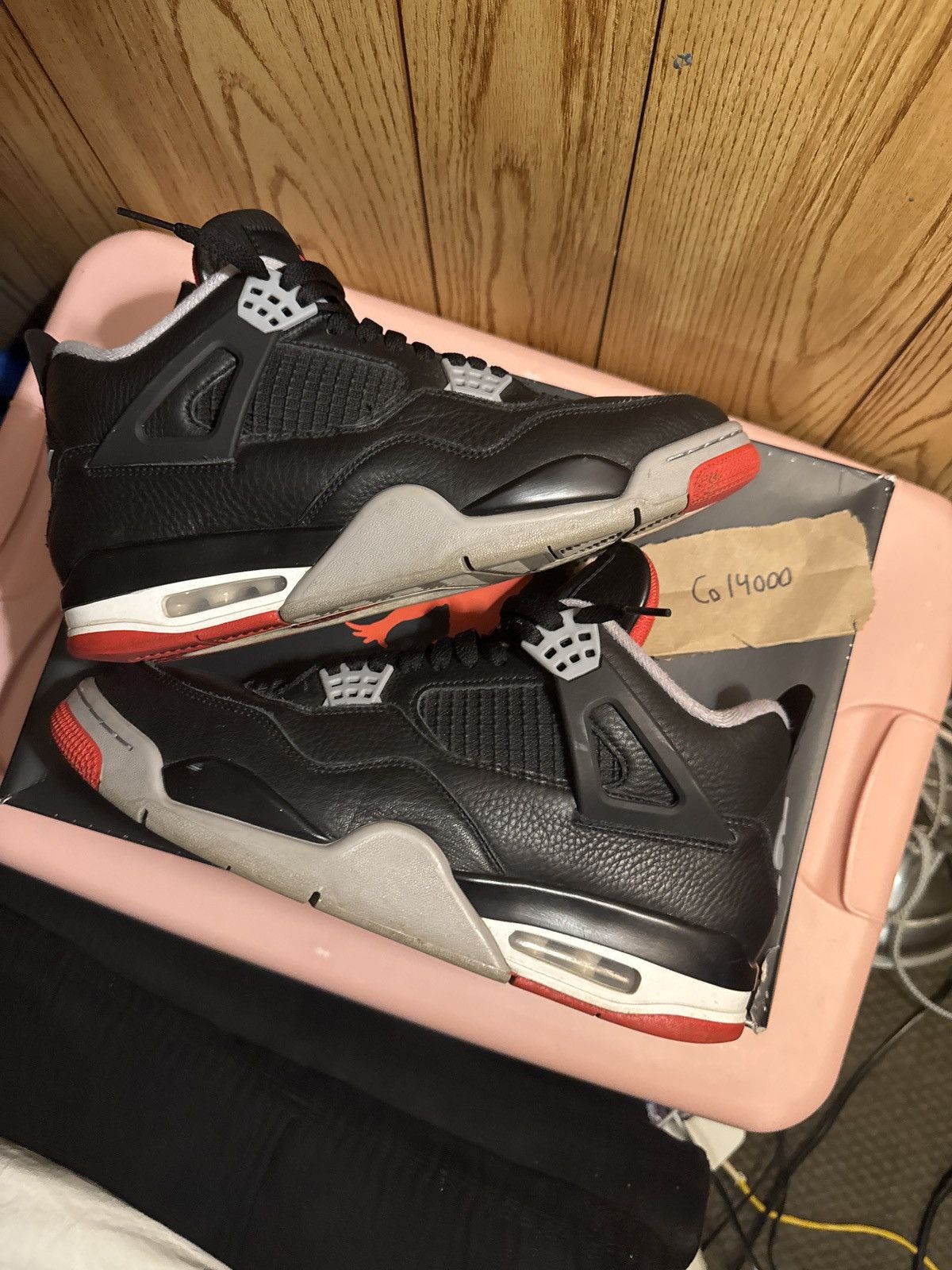 Jordan Brand Jordan 4 bred reimagined Size US 10 / EU 43 - 1 Thumbnail