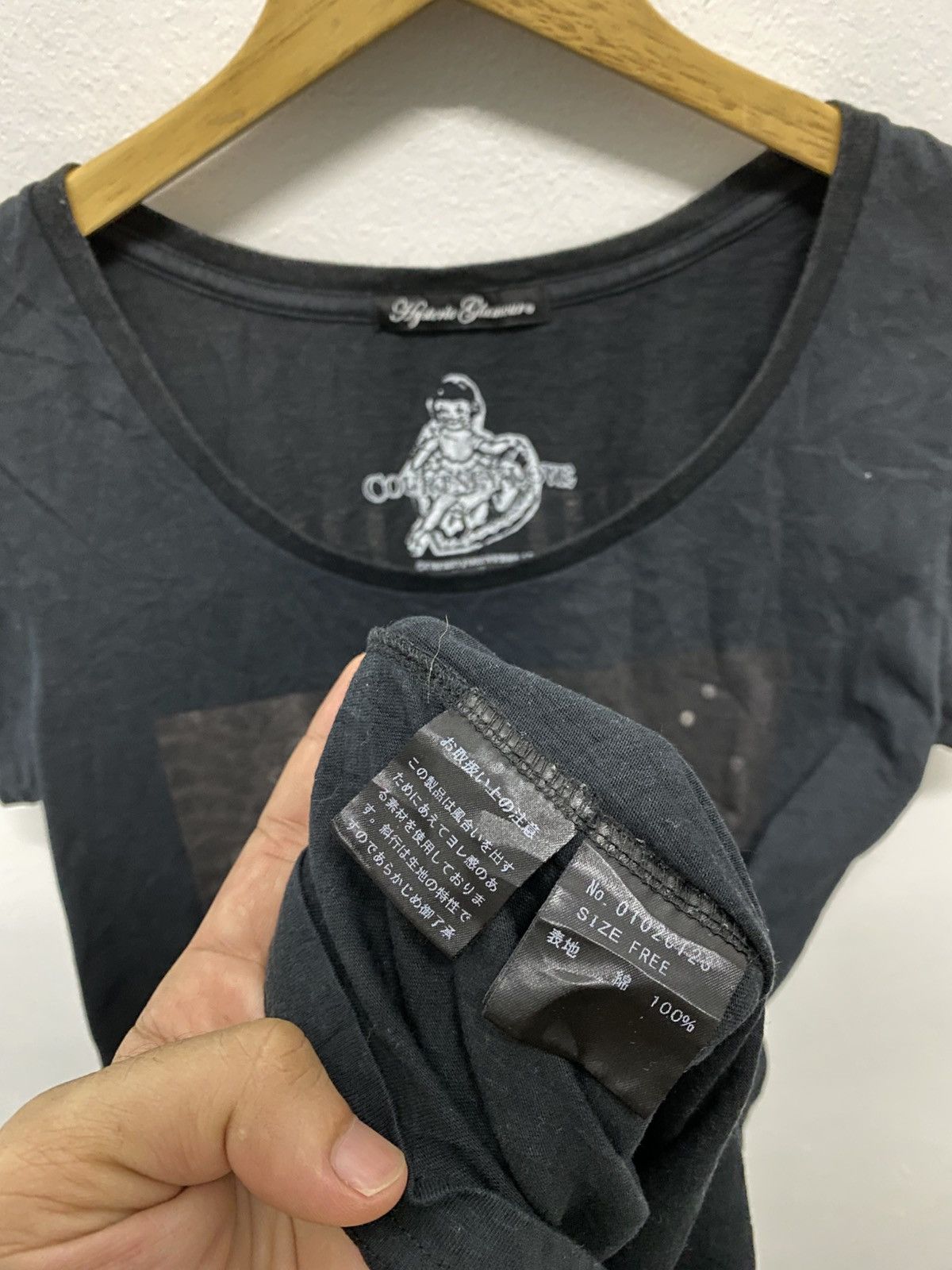 Rare Hysteric Glamour Courtney Love T Shirt Long Sleeve T Shirts