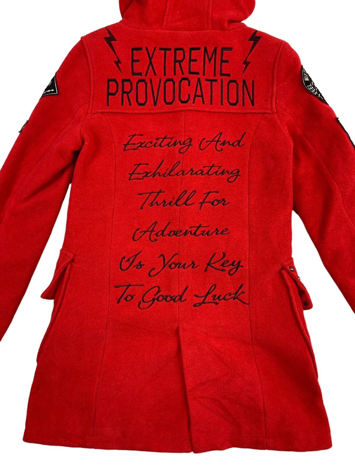 Ghost of harlem wool duffle jacket