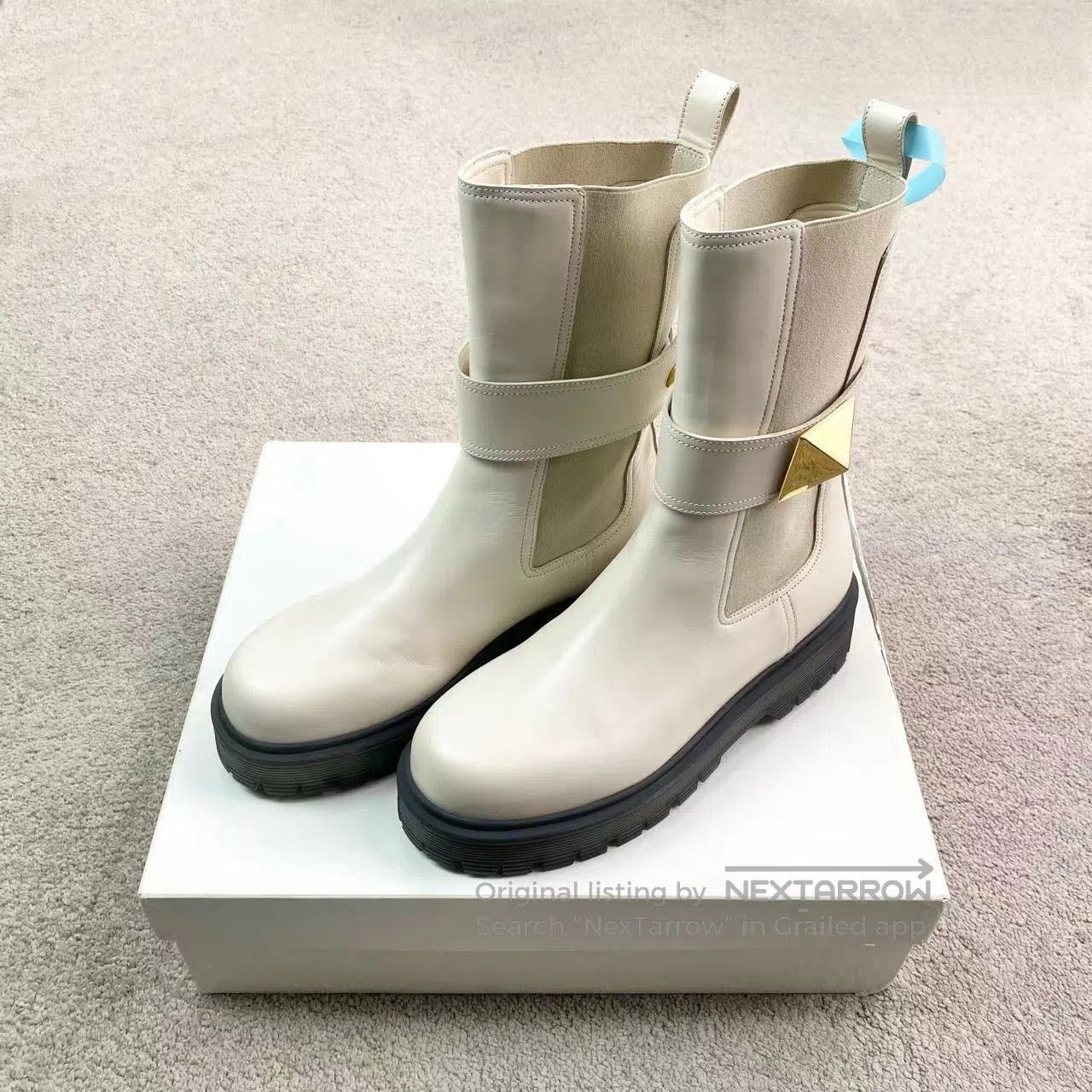 Valentino Valentino White orange boots| Size US 6.5 / IT 36.5 - 2 Thumbnail