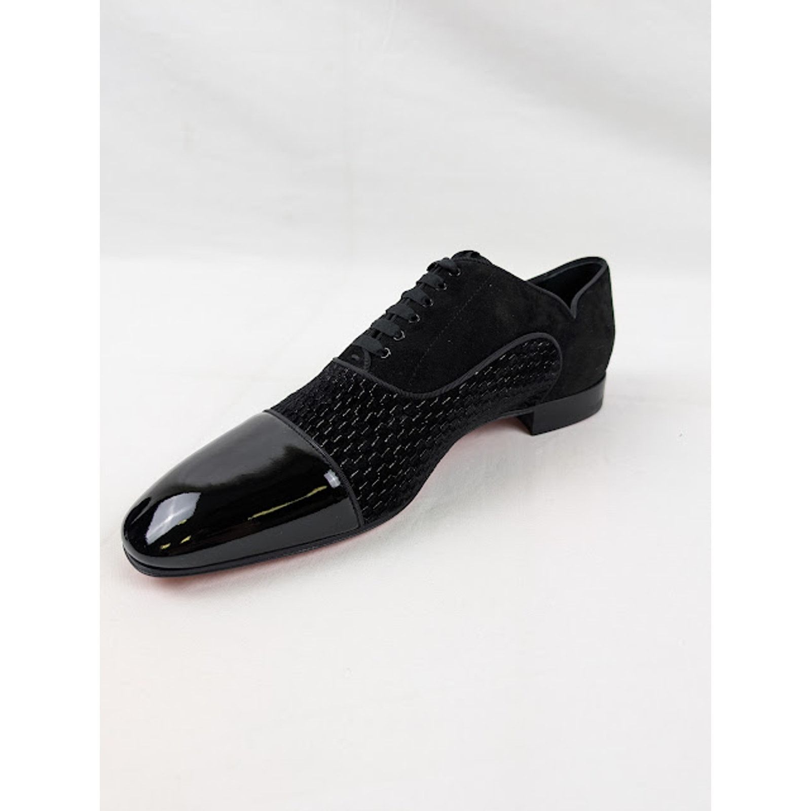 Christian Louboutin o1rshd1 Q:3 / Greggy Chick Flat Shoes in Black Size US 10 / EU 43 - 8 Thumbnail