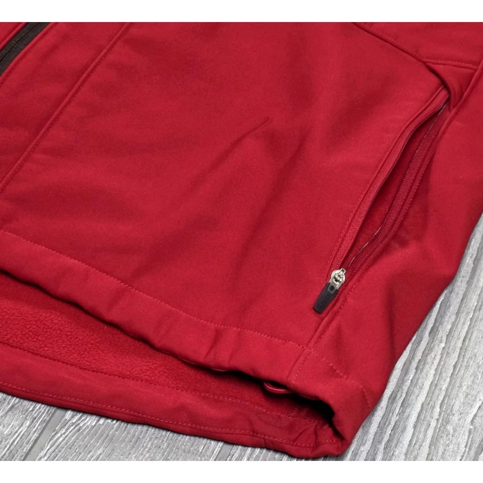 Nike ACG NIKE ACG Full Zip Soft Shell Jacket Red Black Mens M Drawstring Y2k Rare Vintage Nike ACG Jacket Size US M / EU 48-50 / 2 - 6 Thumbnail