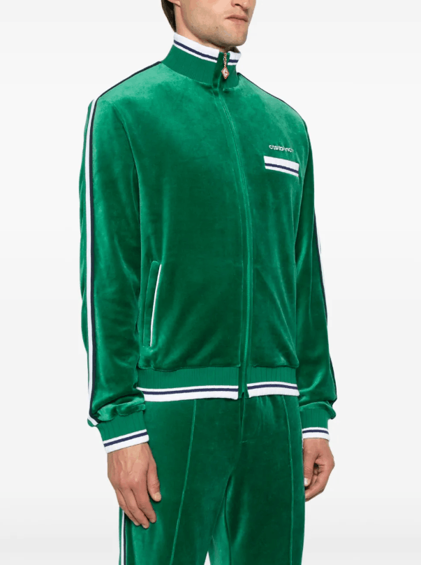 Casablanca BNWT AW24 CASABLANCA VELOUR TRACK JACKET S Size US S / EU 44-46 / 1 - 1 Thumbnail