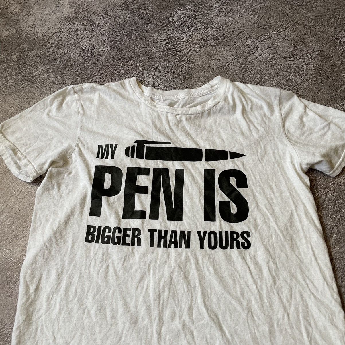 Vintage Vintage Y2K Graphic Tee Funny Print Streetwear Skate Baggy M Size US M / EU 48-50 / 2 - 4 Thumbnail