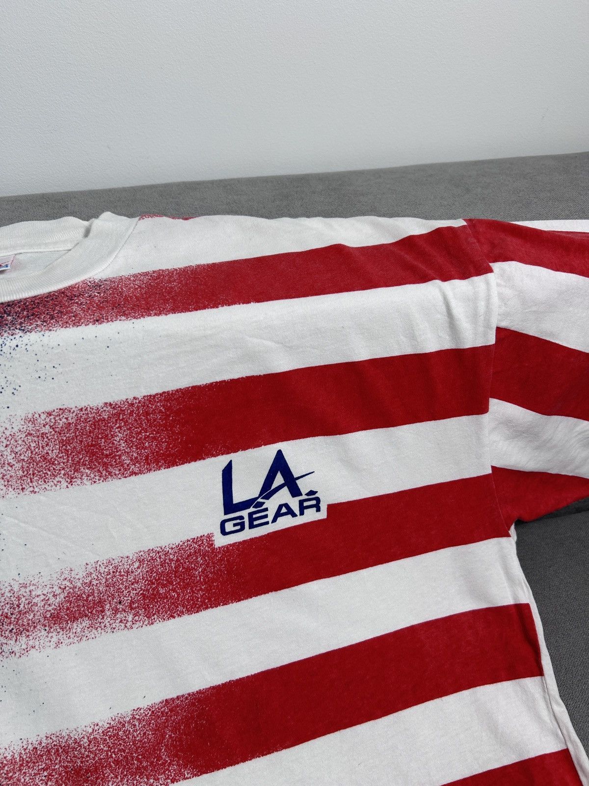 Other 🇺🇸 L.A gear vintage American flag tee 🇺🇸 Size US XL / EU 56 / 4 - 4 Thumbnail