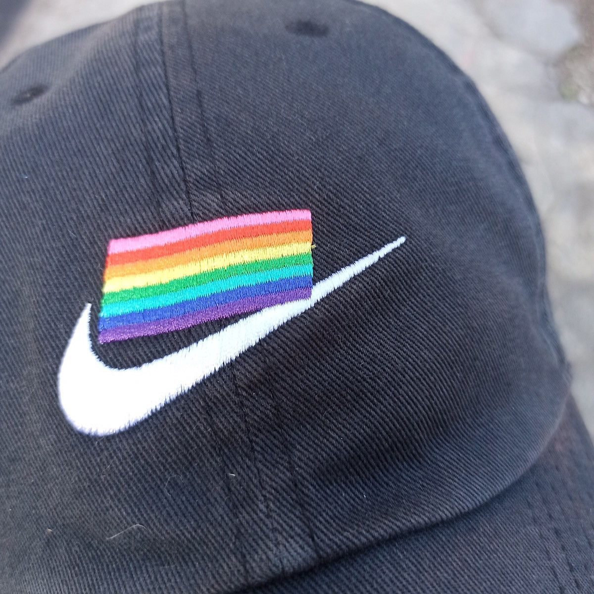 Nike LGBTQ flag designer x nike archival hat Size ONE SIZE - 14 Thumbnail