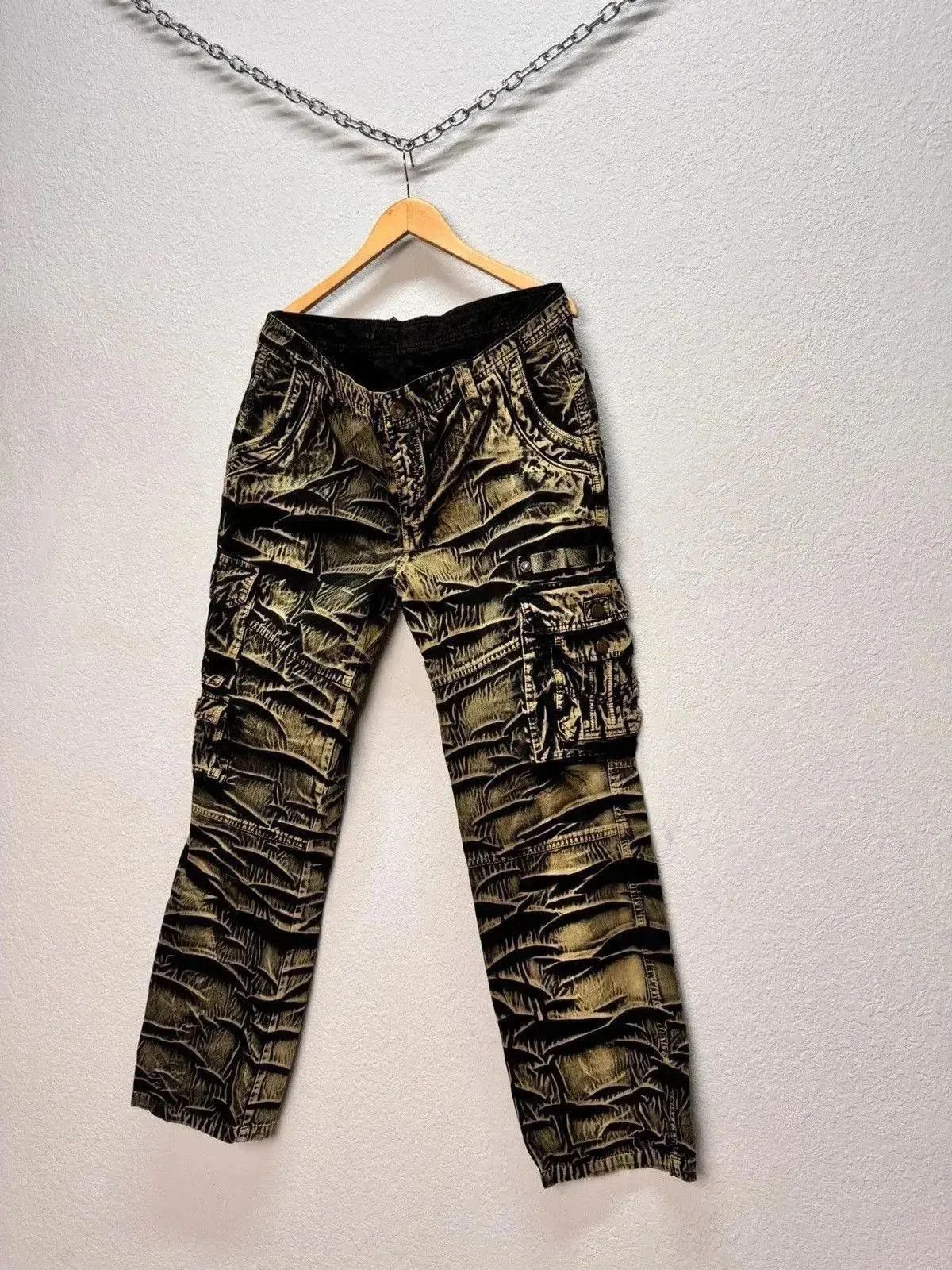 Japanese Brand G-Star raw Bondage Cargo Pants Dolce Gabbana Style Y2K Japan Size US 34 / EU 50 - 4 Thumbnail