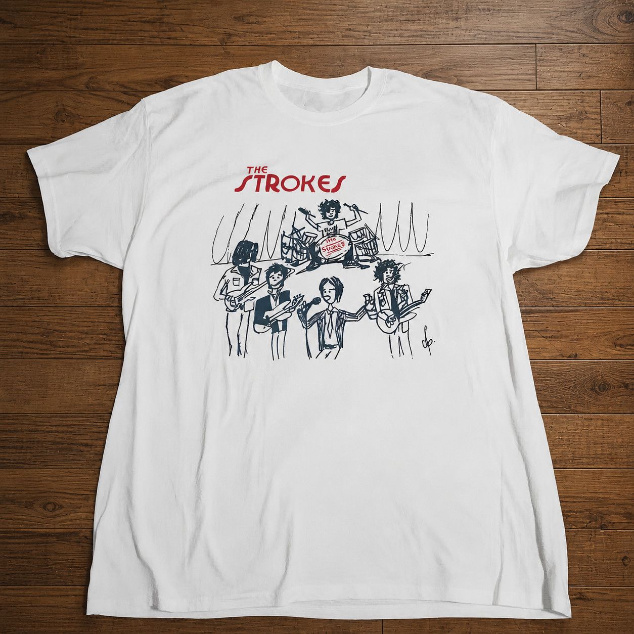 Band Tees The Strokes band Tour Rare Tee Shirt Size L Size US L / EU 52-54 / 3 - 1 Thumbnail