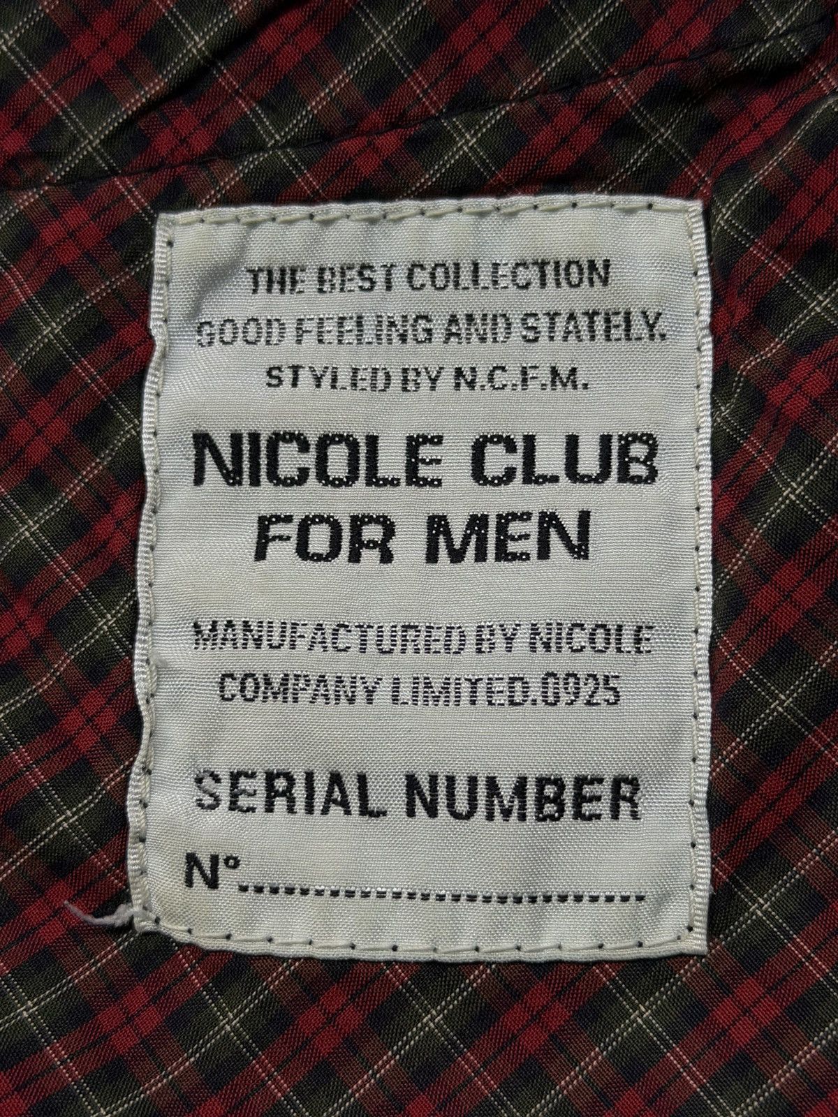 Nicole Club Vintage Nicole Club For Men Japan Denim Jeans | Bootcut W32 Size US 32 / EU 48 - 12 Thumbnail
