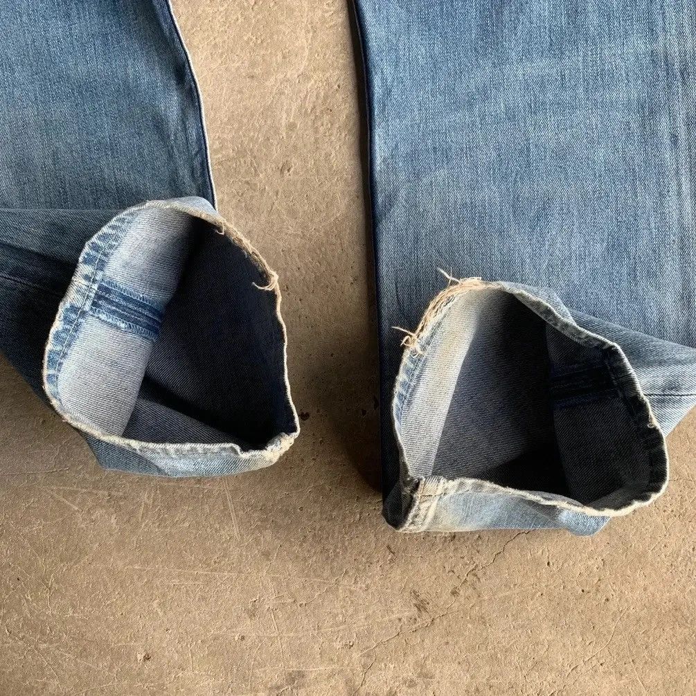 Polo Ralph Lauren PRL Polo Ralph Lauren Distressed Faded Jeans Ripped Denim Size US 33 - 17 Thumbnail