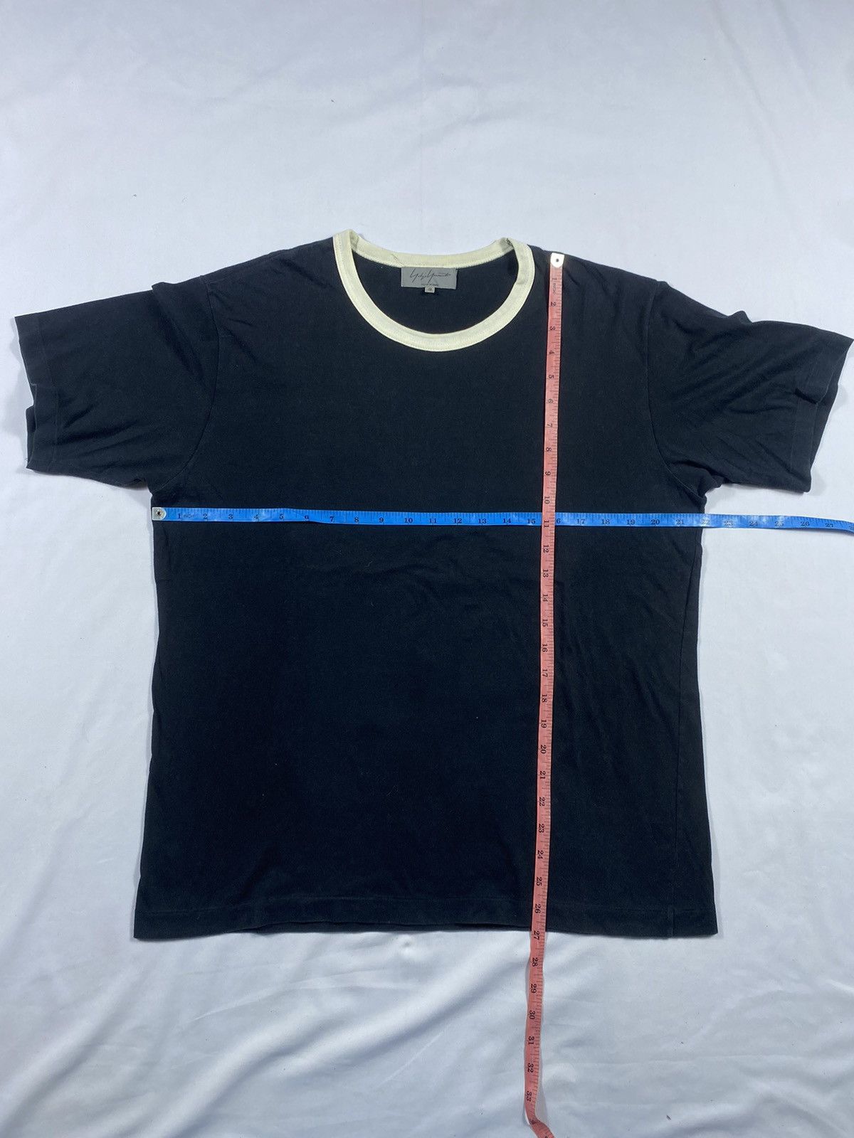 Yohji Yamamoto Japanese Yohji Yamamoto Short Slevee shirt Size US L / EU 52-54 / 3 - 7 Thumbnail