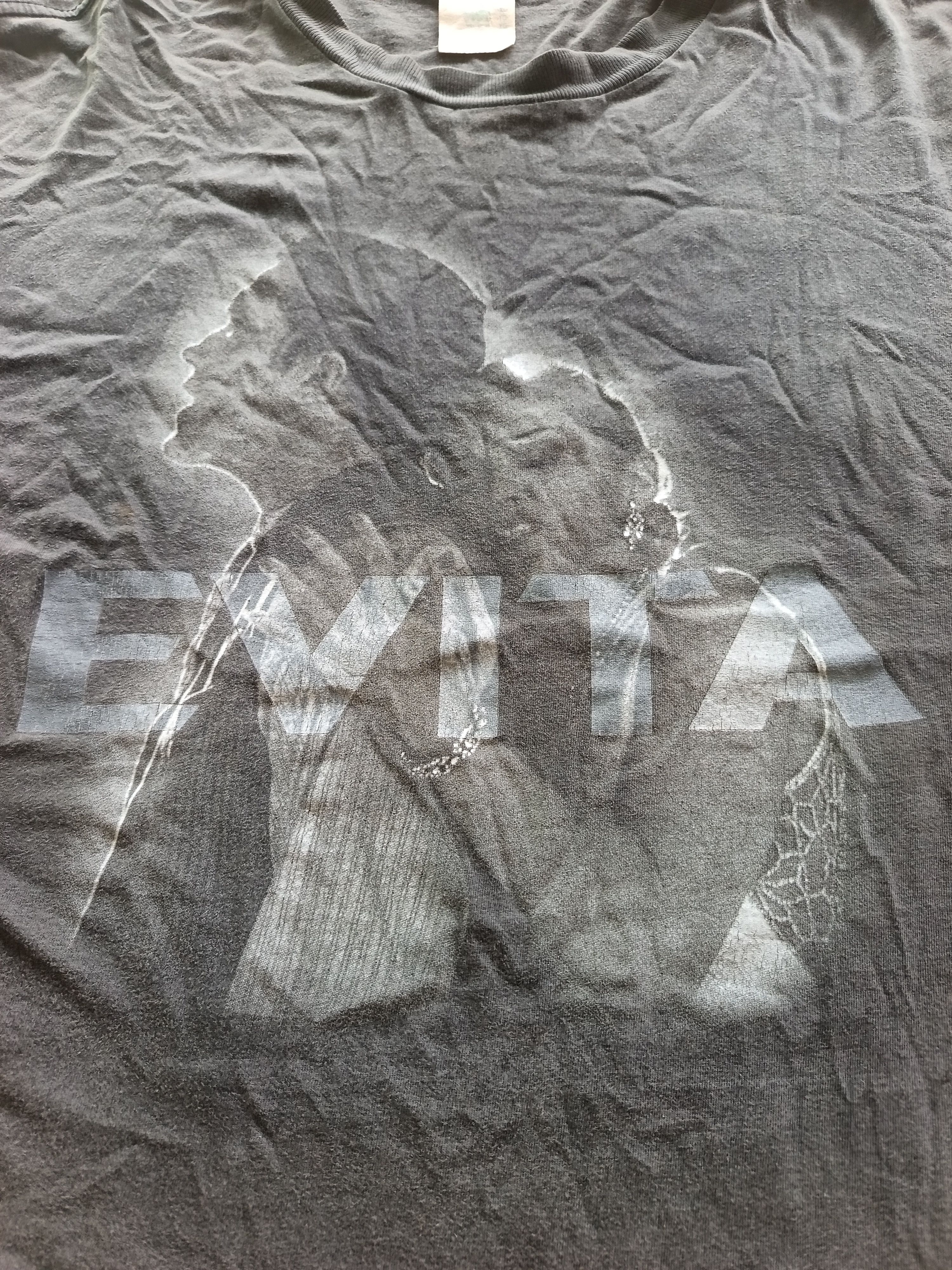 Band Tees Vintage movie Evita 90s singlestich Size US XL / EU 56 / 4 - 4 Thumbnail