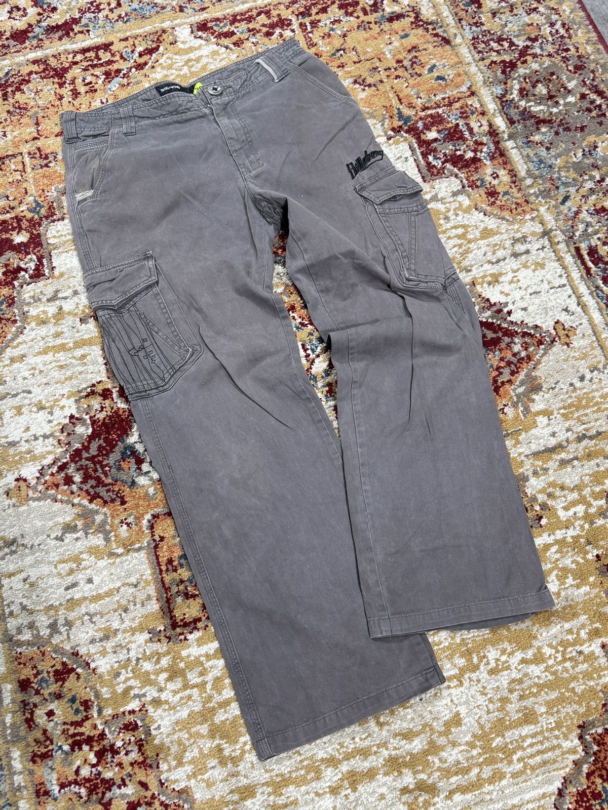 Billabong × Japanese Brand Vintage Junya Watanabe Balenciaga Style Bondage Cargo Pants Size US 30 / EU 46 - 1 Thumbnail