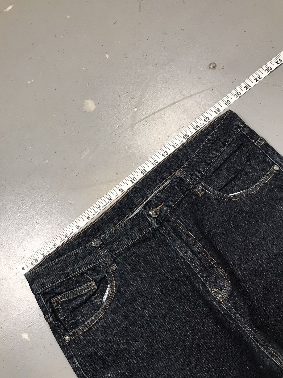Japanese Brand × Vintage Vintage Japanese denim crazy skull embroidered denim Size US 38 / EU 54 - 7 Thumbnail