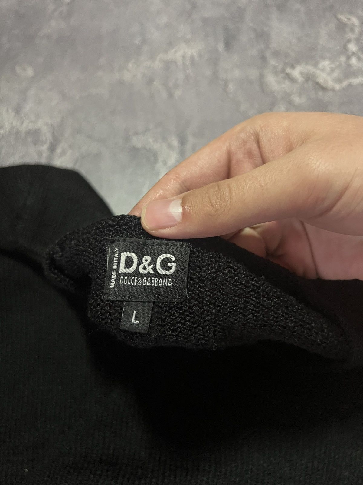 Dolce & Gabbana Vintage Dolce & Gabbana Avant Garde Logo Sweater Size L / US 10 / IT 46 - 3 Thumbnail