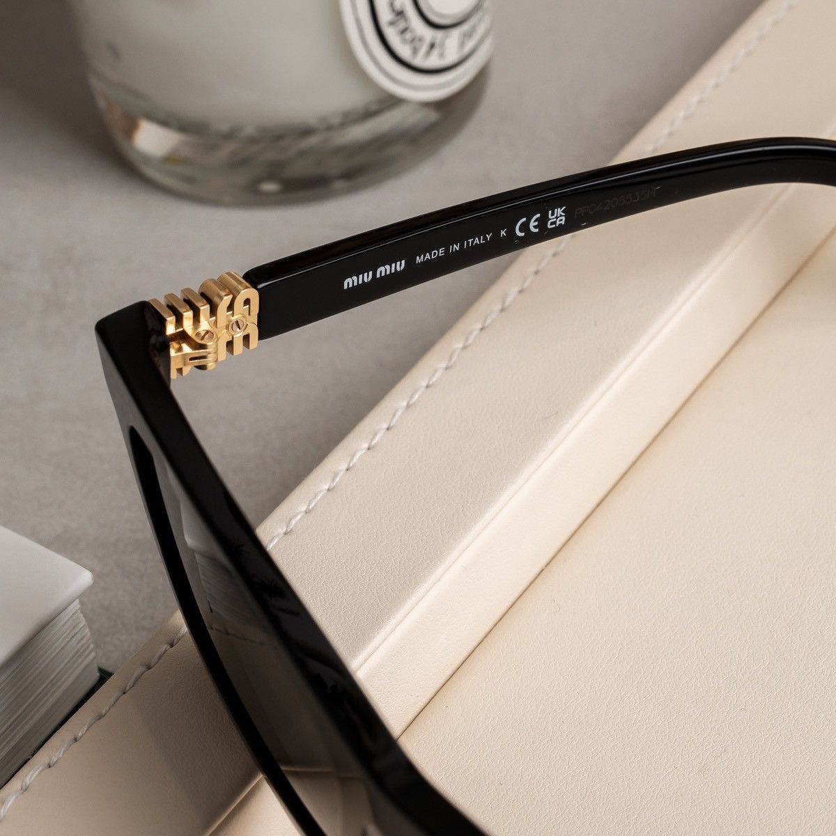 Miu Miu MIU MIU 0MU A05S 16K08Z SUNGLASSES Size ONE SIZE - 3 Thumbnail