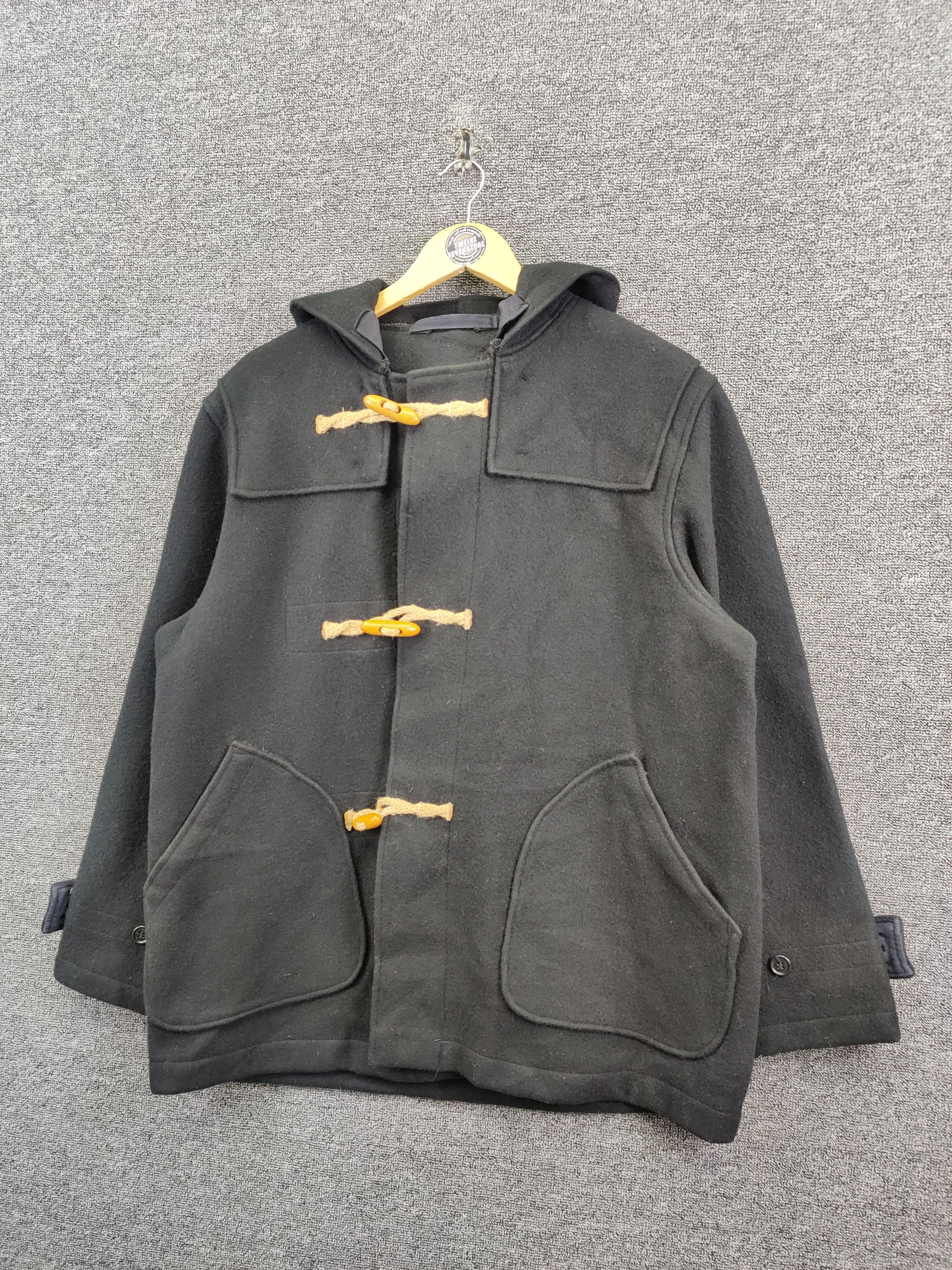 Schott Vintage Schott Double Breasted Duffle Wool Coat Jacket Size US L / EU 52-54 / 3 - 2 Thumbnail