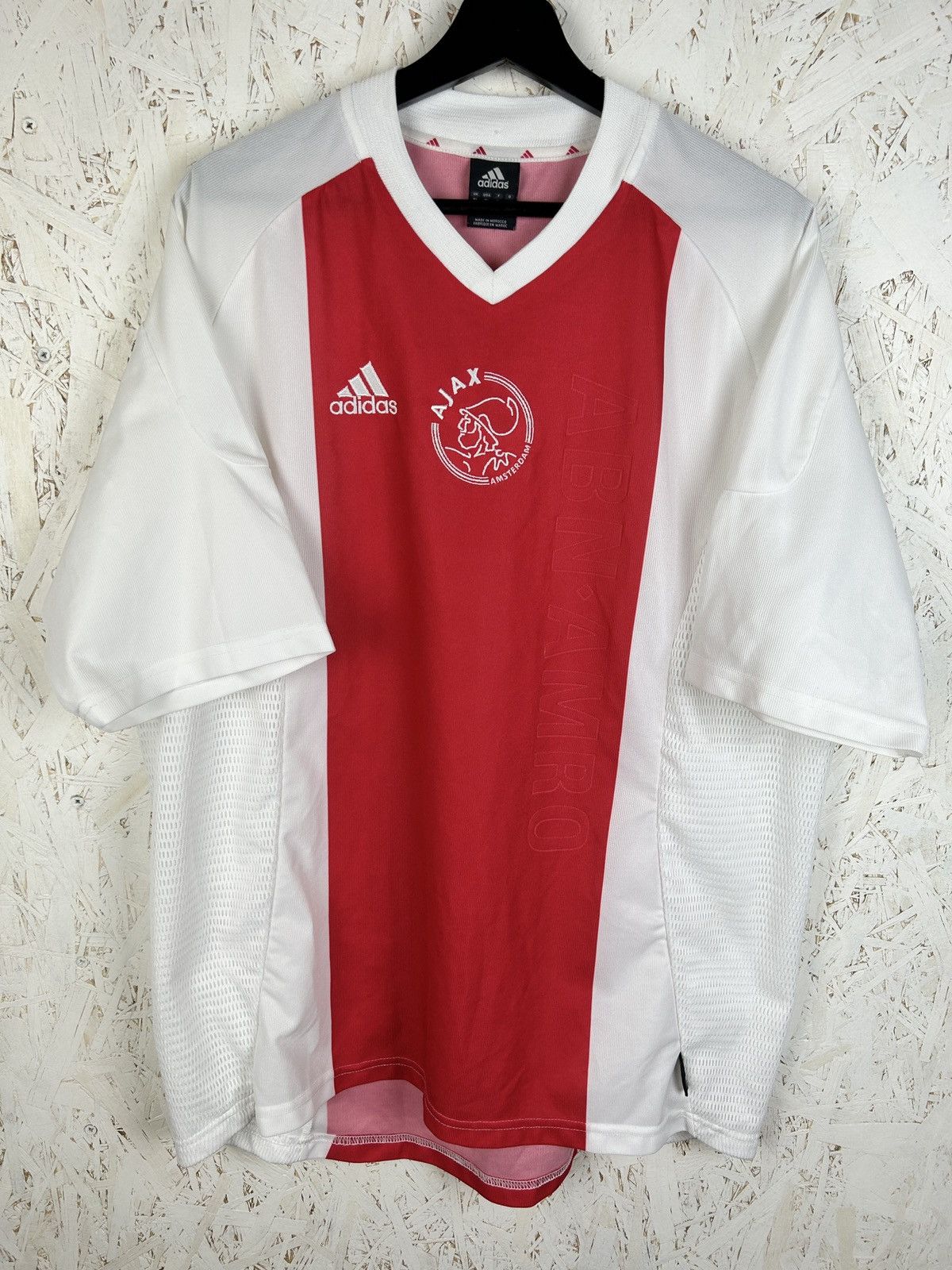 Adidas 00s Adidas Ajax Amsterdam 2002/03/04 Home Kit Soccer Jersey Size US XL / EU 56 / 4 - 1 Thumbnail