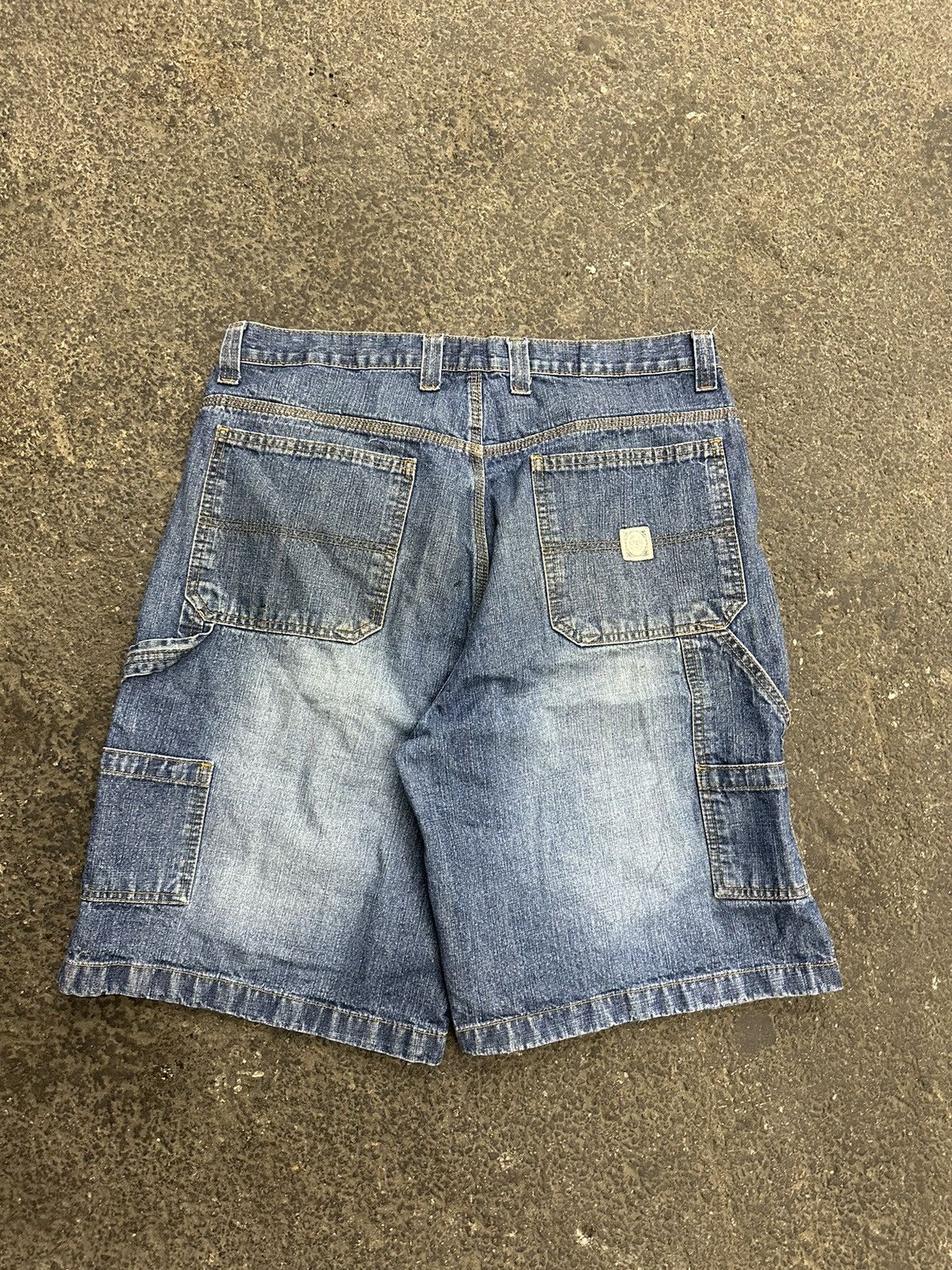 Faded Glory × Vintage Y2K baggy cargo jorts Size US 35 - 1 Thumbnail
