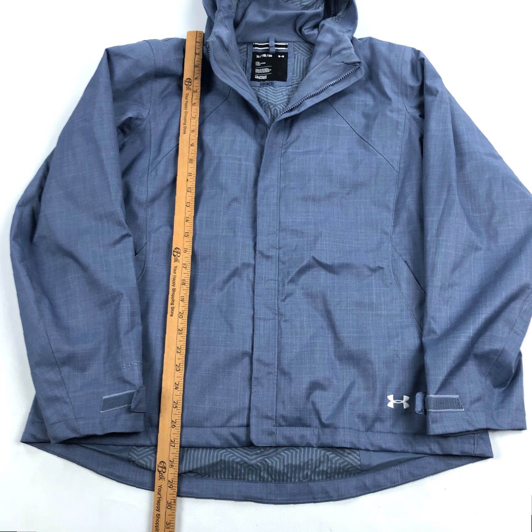 Under Armour VINTAGE Under Armour Sienna Jacket Womens XL Shell Only Purple Storm Infrared Size XL / US 12-14 / IT 48-50 - 7 Thumbnail