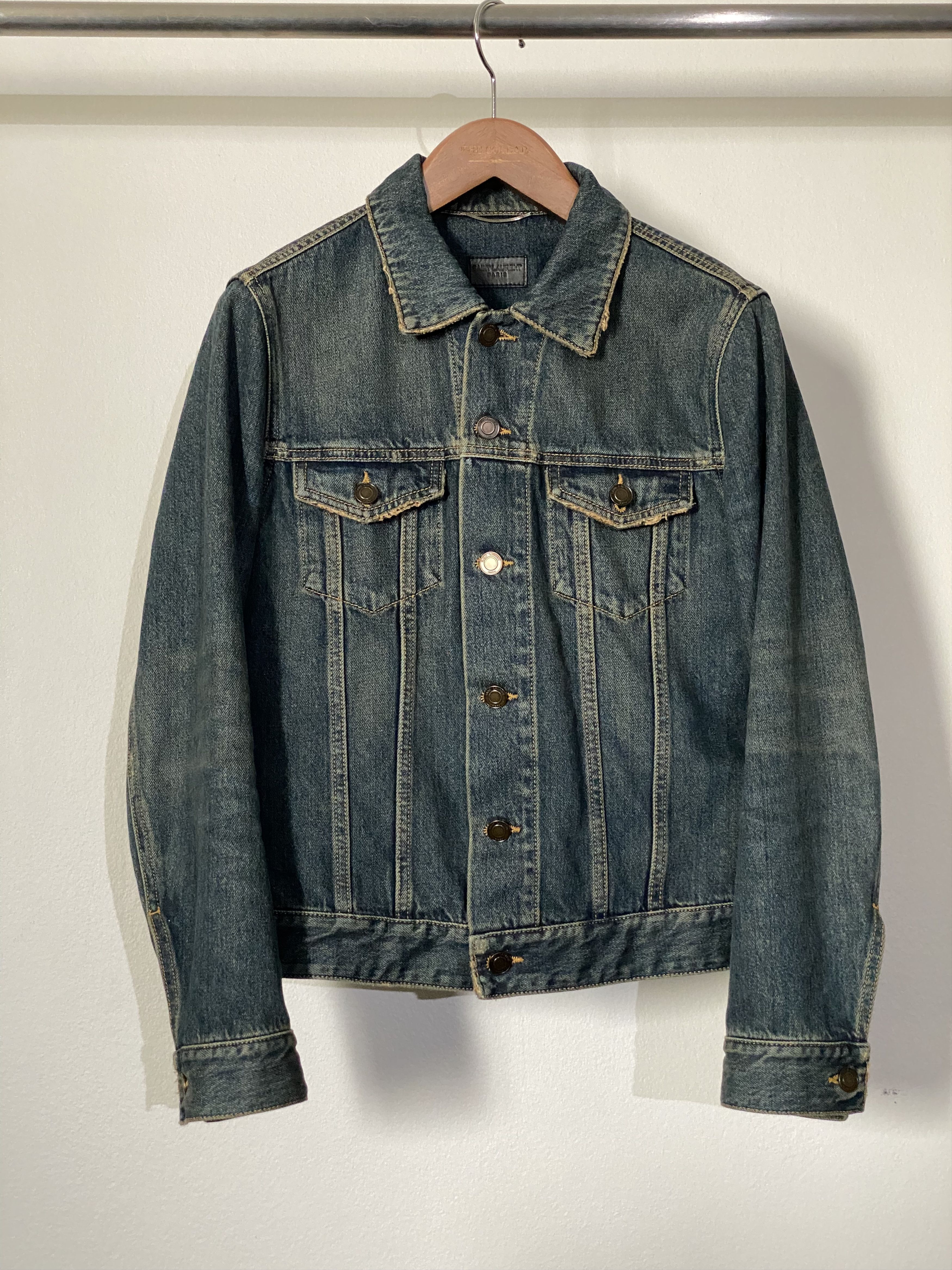 SS16 Hedi Slimane Denim Trucker Jacket, view 5