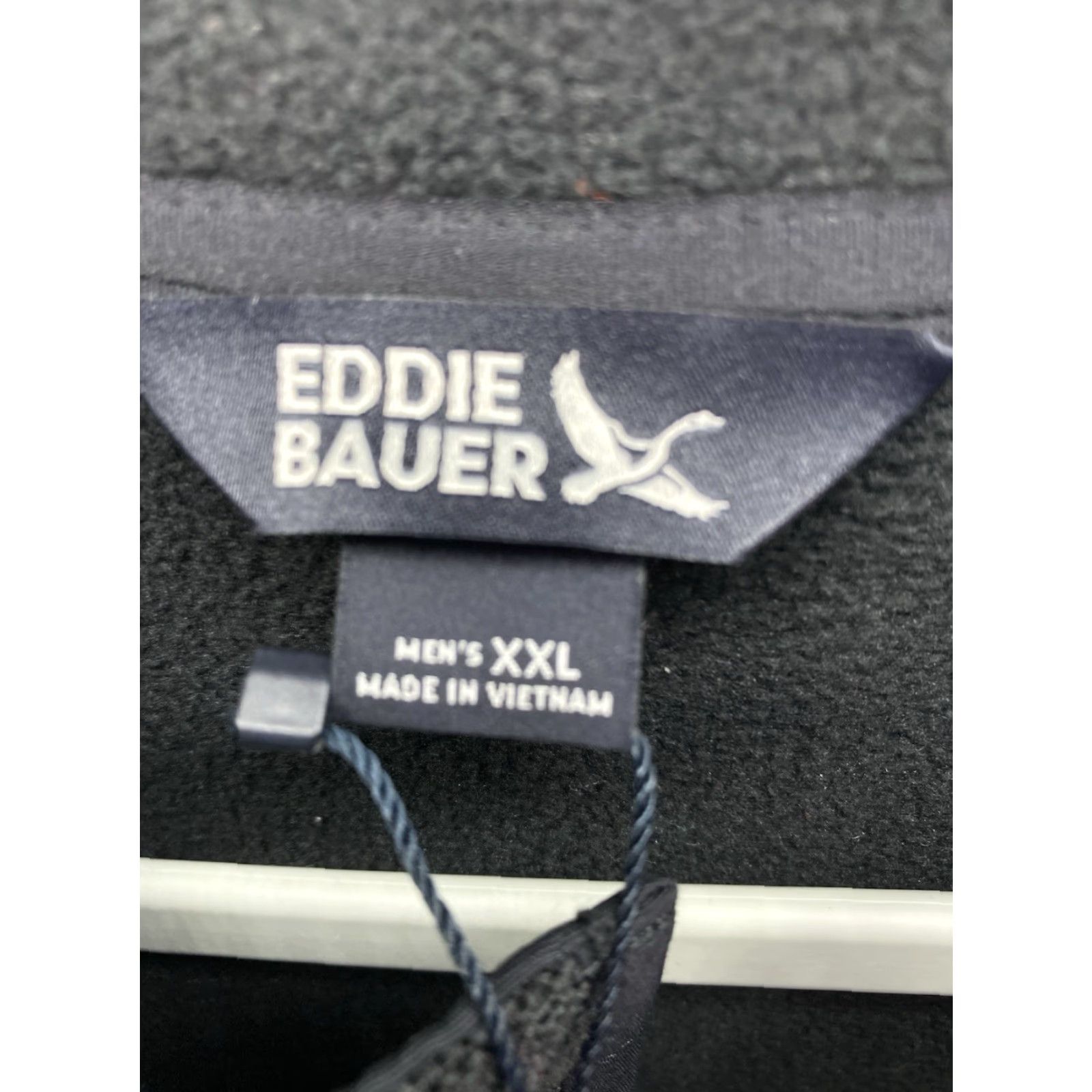Eddie Bauer Eddie Bauer Sweater Fleece Men 2XL Black Pullover Pockets Mock Neck NWT Size US XXL / EU 58 / 5 - 7 Thumbnail