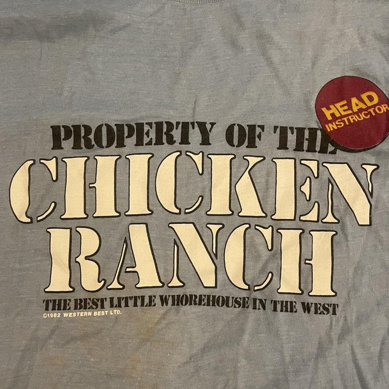 Other Vintage 80’s Chicken Ranch Brothel Nevada T-Shirt Size US L / EU 52-54 / 3 - 2 Thumbnail
