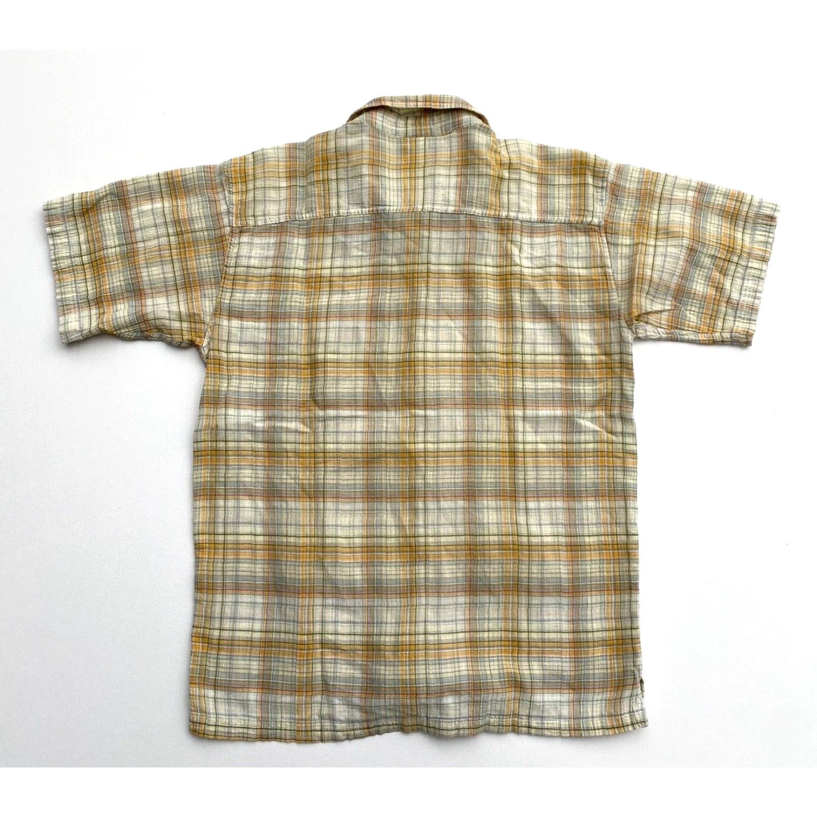 Patagonia Patagonia Men’s Vintage Short Sleeve Button-Up Seersucker Plaid Shirt M Size US M / EU 48-50 / 2 - 2 Thumbnail