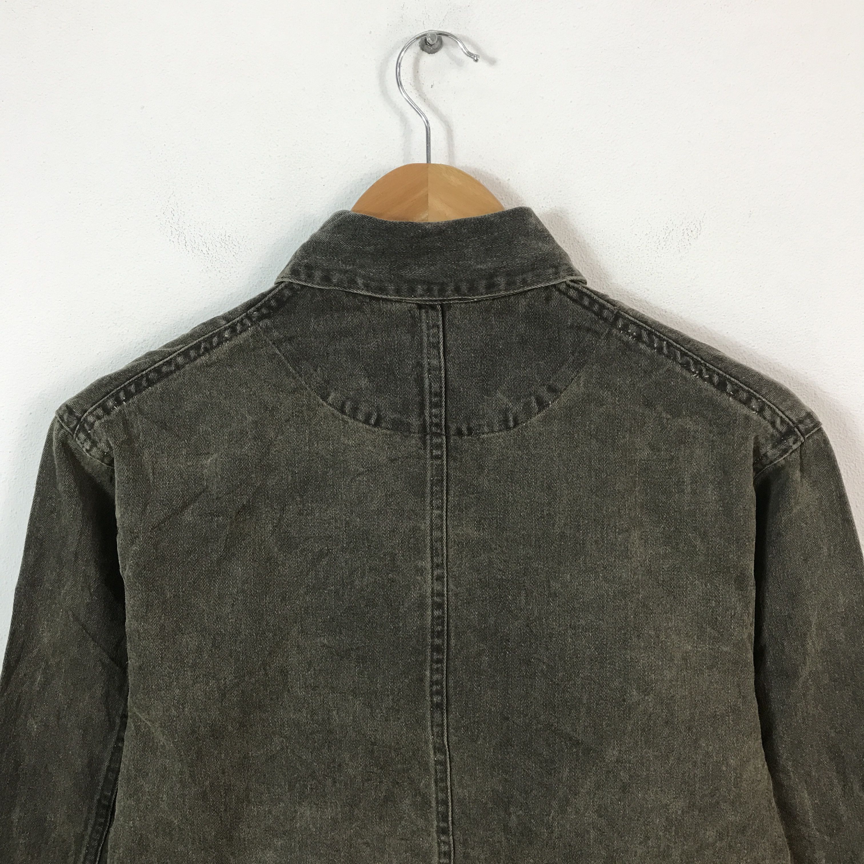Danton Danton Button Up Jacket Design Black faded Size US M / EU 48-50 / 2 - 4 Thumbnail