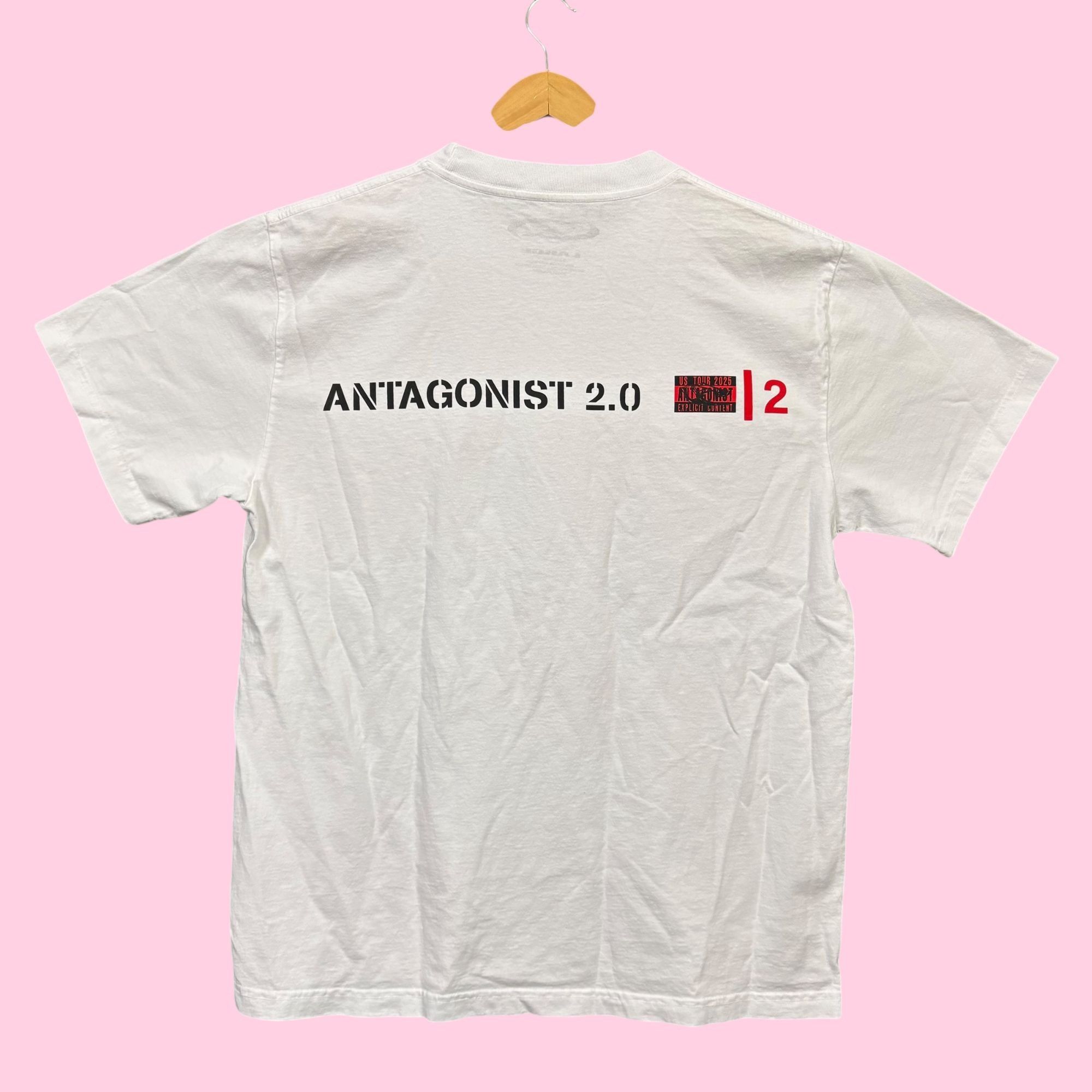 Rap Tees Playboi Carti Antagonist 2.0 Tour Hip-Hop Tee L Size US L / EU 52-54 / 3 - 3 Thumbnail
