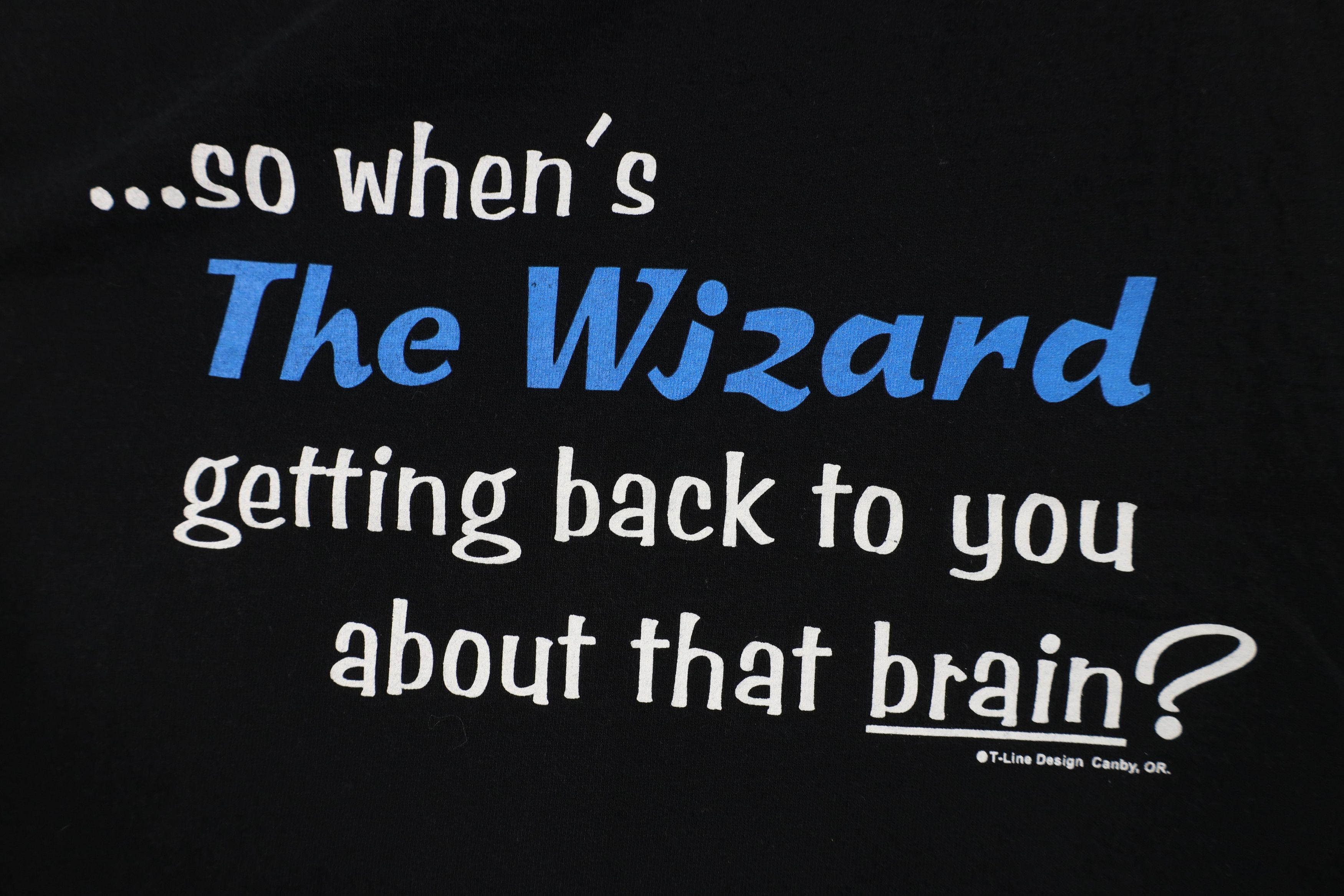 Vintage Vintage 90s Wizard of Oz Funny Scarecrow T-Shirt Cotton Size US XL / EU 56 / 4 - 4 Thumbnail