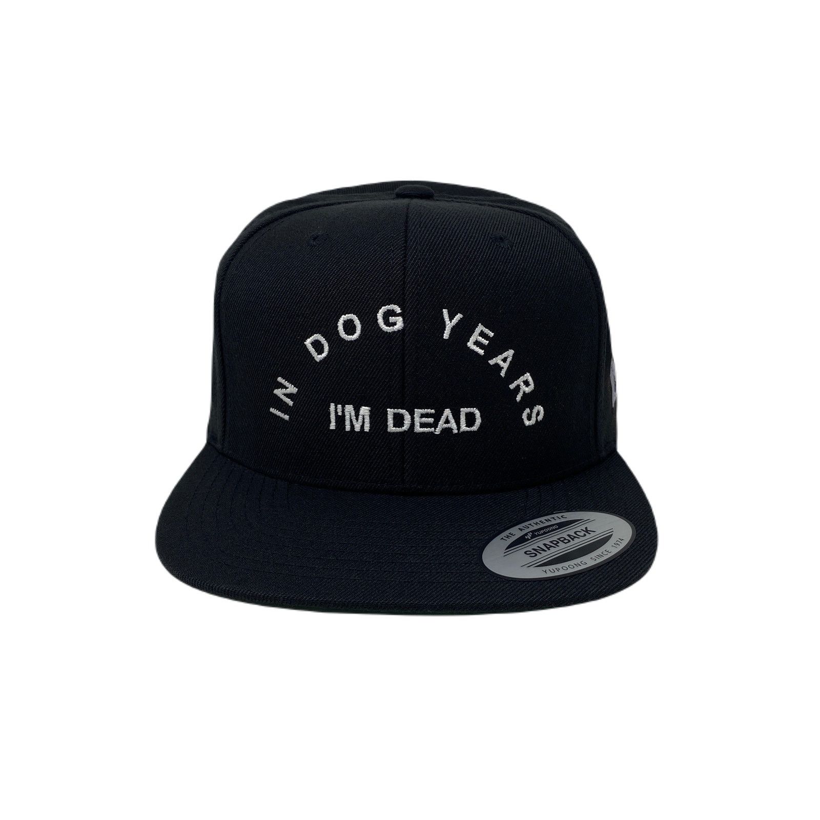 Other In Dog Years I’m Dead RIP Snapback Hat Size ONE SIZE - 4 Thumbnail