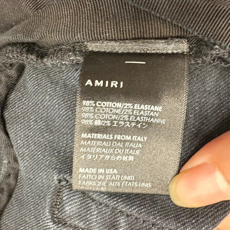 Amiri Amiri badge patchwork pants Size US 34 / EU 50 - 6 Thumbnail