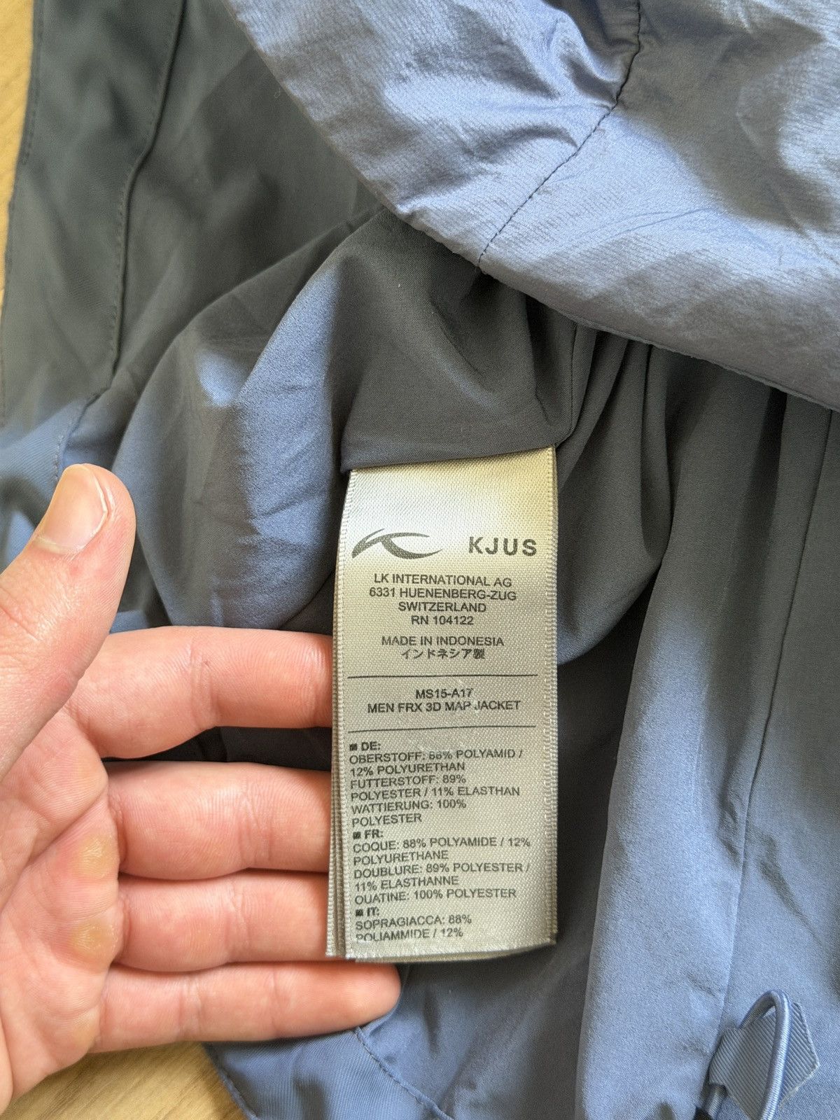 KJUS Kjus jacket outdoor frx 3d map light windbreaker Size US L / EU 52-54 / 3 - 5 Thumbnail