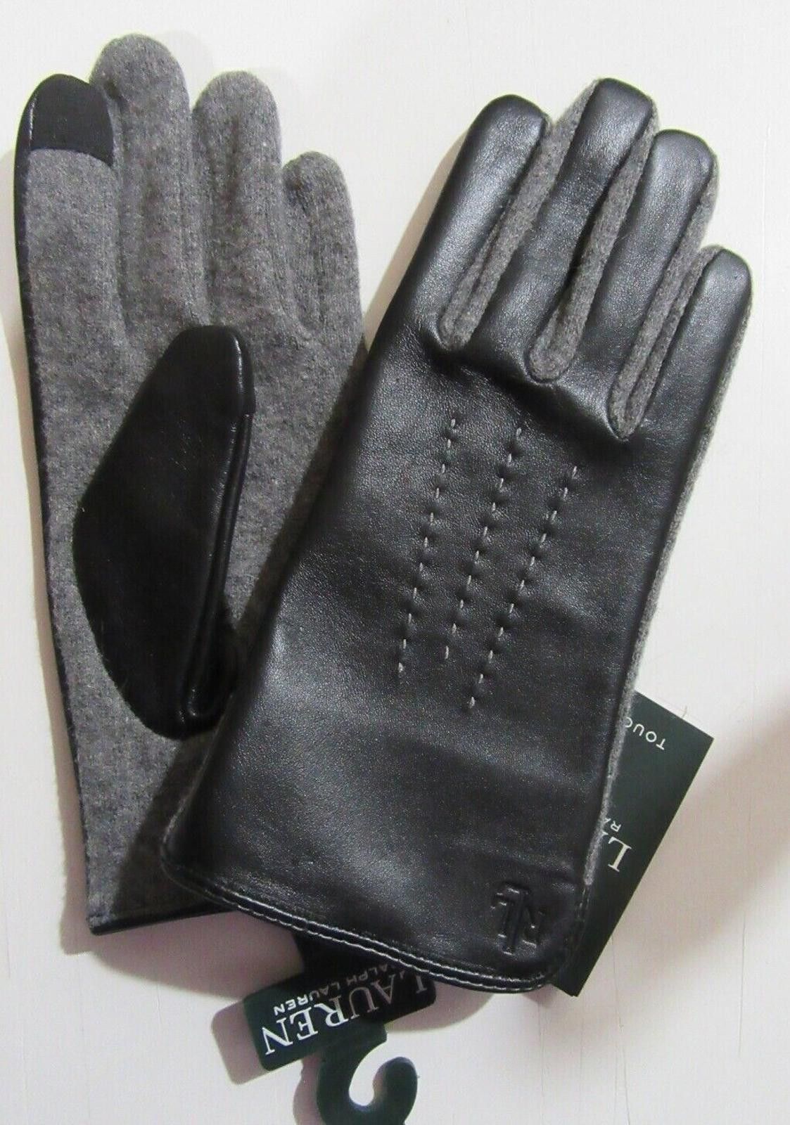 Womens Ralph Lauren Winter Gloves Touch Fingertip Large