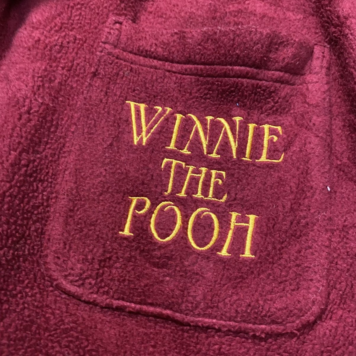 Disney vintage Disney Winnie the Pooh button-up fleece jacket Size L / US 10 / IT 46 - 8 Thumbnail