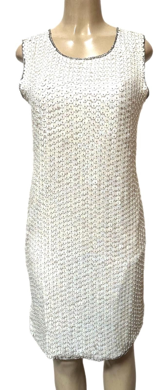 Other Sequin Dress White size 10 Size L / US 10 / IT 46 - 1 Preview