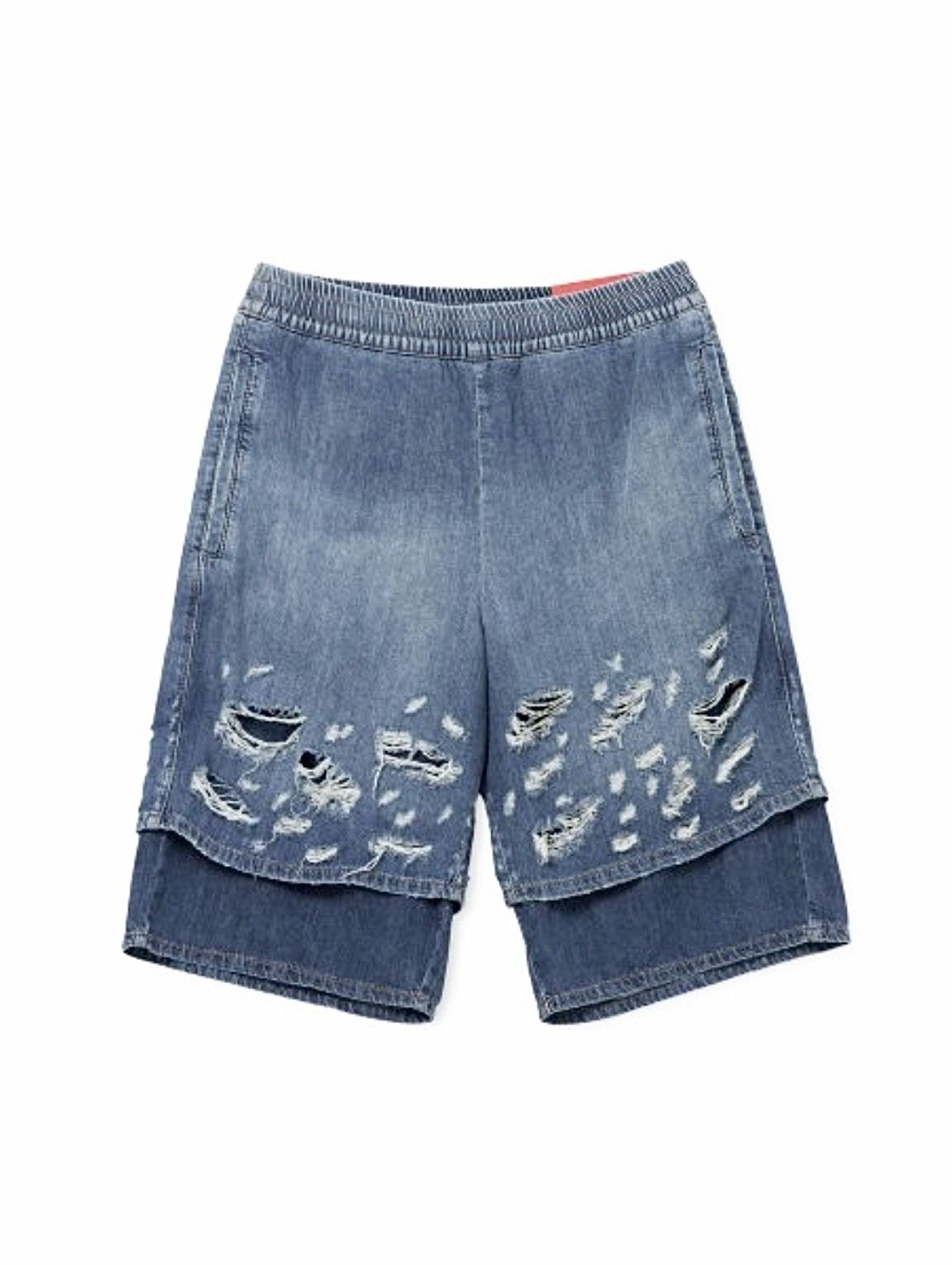 Diesel D-HORTY DENIM SHORTS Size US 31 - 1 Thumbnail