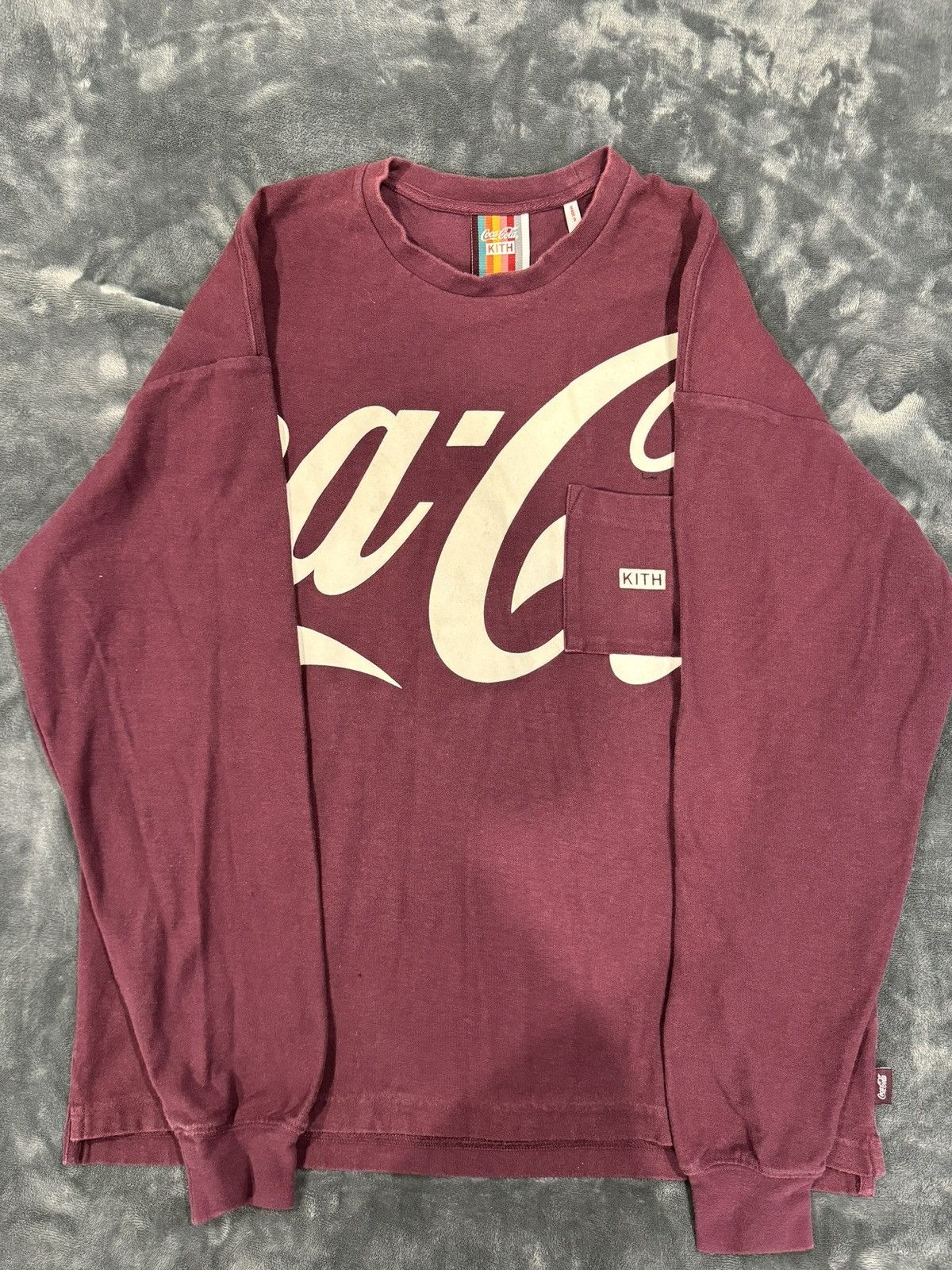 Coca Cola × Kith KITH COCA-COLA QUINN L/S TEE Size US S / EU 44-46 / 1 - 1 Thumbnail