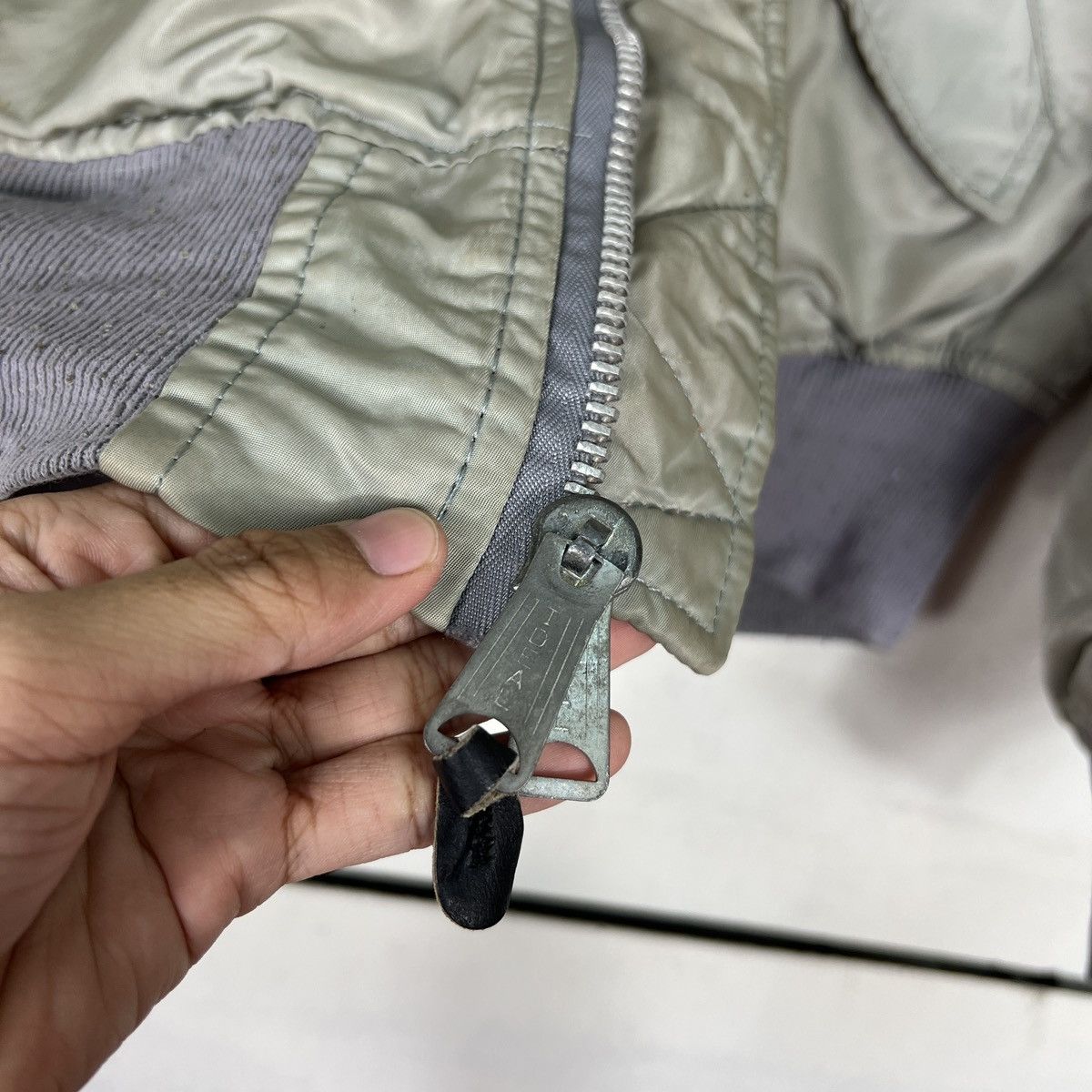 Alpha Industries 🔥 RIOT VINTAGE ALPHA REVERSIBLE BOMBER JACKET MADE IN USA Size US L / EU 52-54 / 3 - 16 Thumbnail